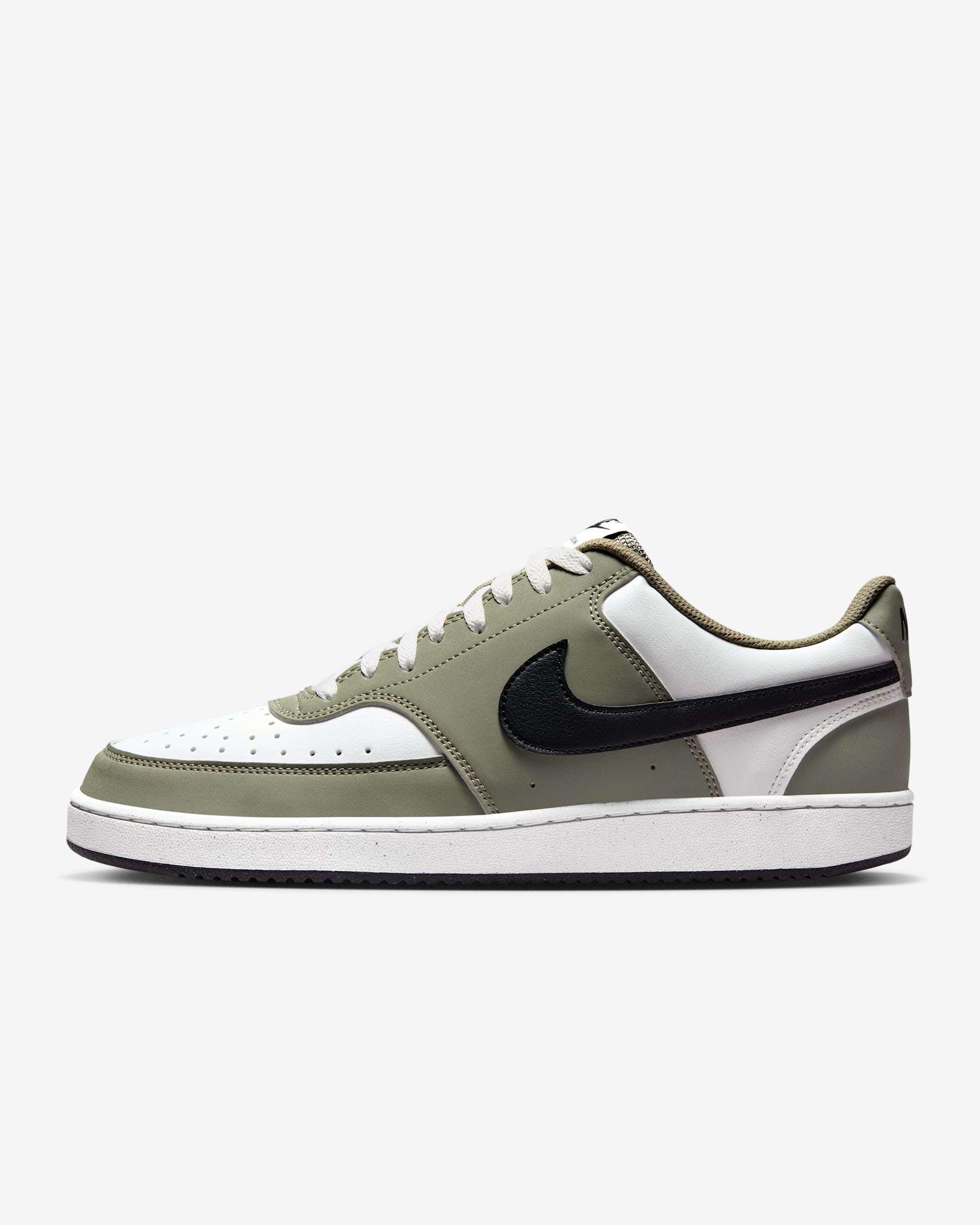Buty męskie Nike Court Vision Low - Summit White/Silver Sage/Czerń