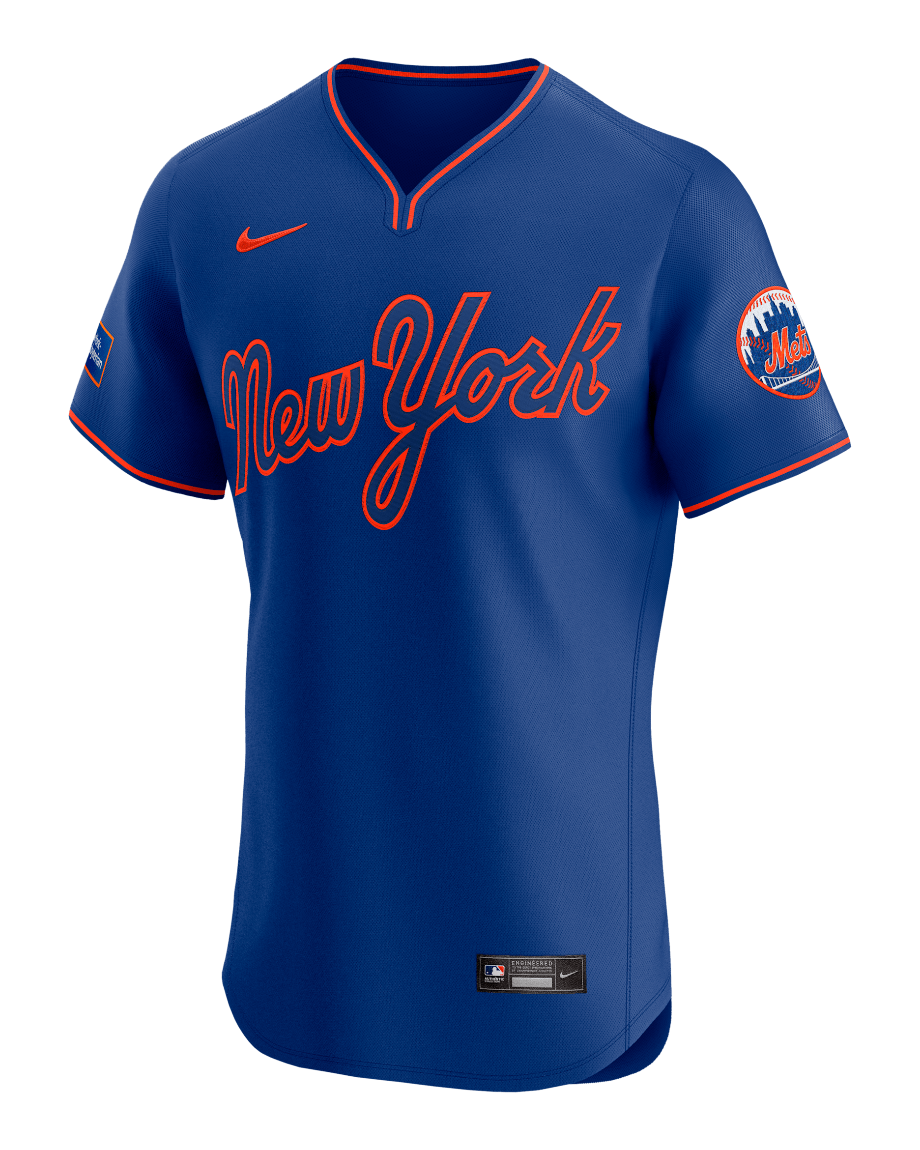 New York Mets Men's Nike Dri-FIT ADV MLB Elite Jersey - Royal