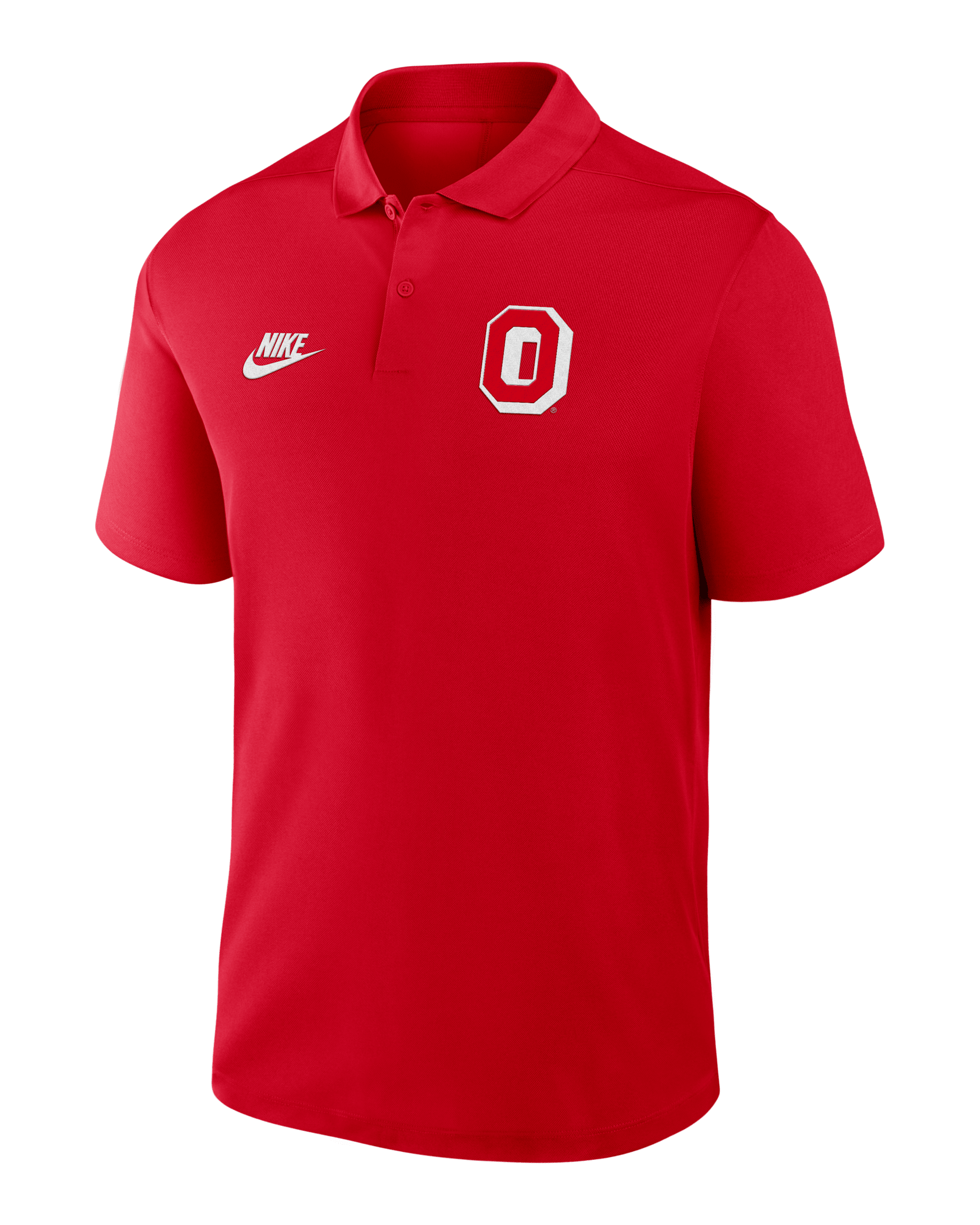 Ohio State Primetime Victory Legacy Vault Logo Men's Nike Dri-FIT College Polo - University Red