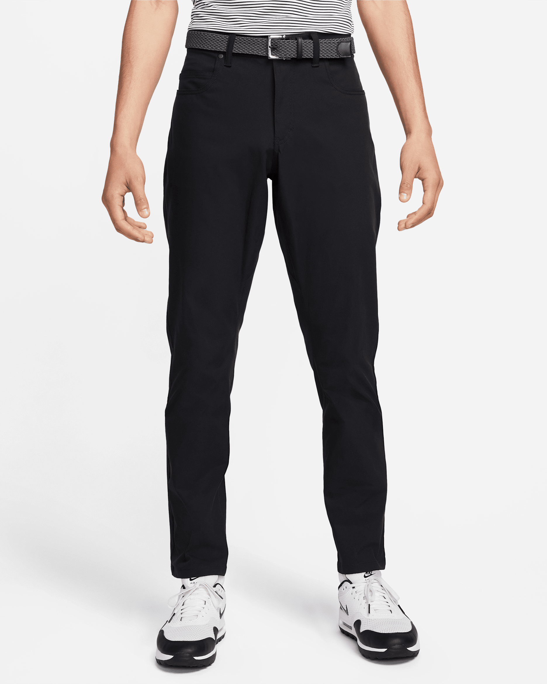 Pantaloni da golf slim fit a cinque tasche Nike Tour – Uomo - Nero/Nero