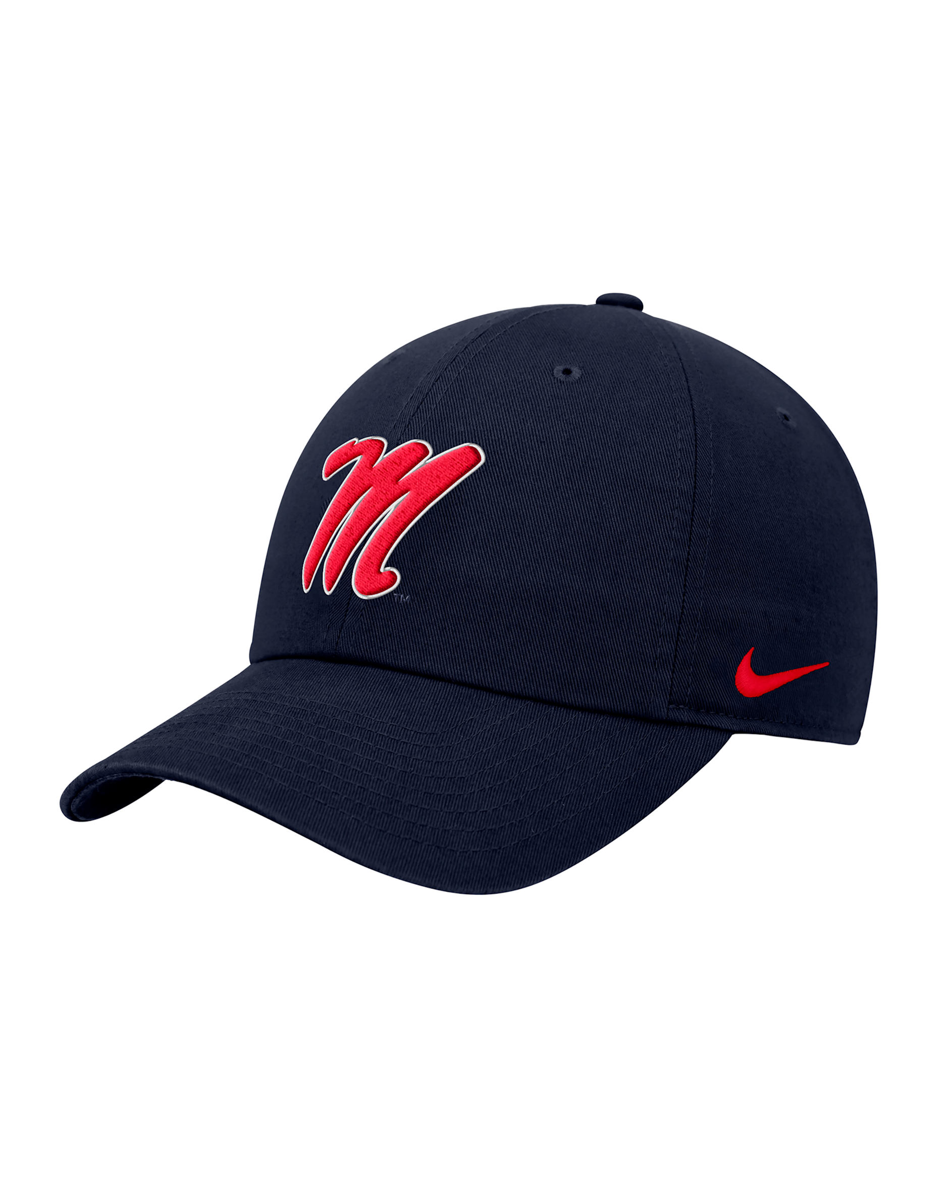 Ole Miss Club Men's Nike College Cap - Navy