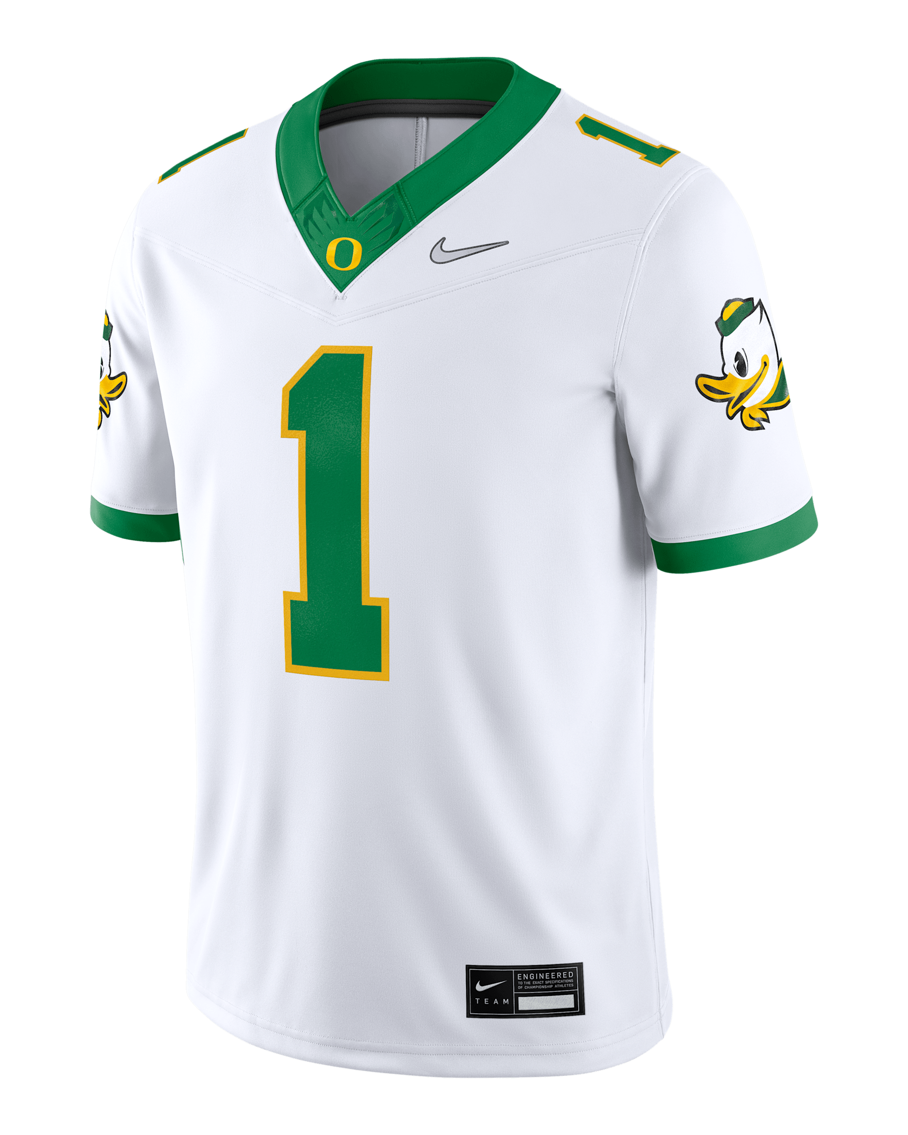 Oregon Ducks Men's Nike Dri-FIT College Game Jersey - White