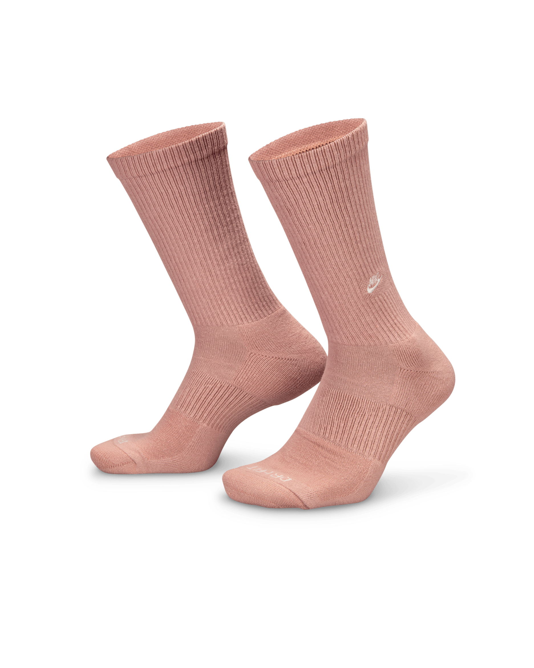 Calze di media lunghezza Nike Everyday Cushioned (2 paia) - Particle Pink/Sail