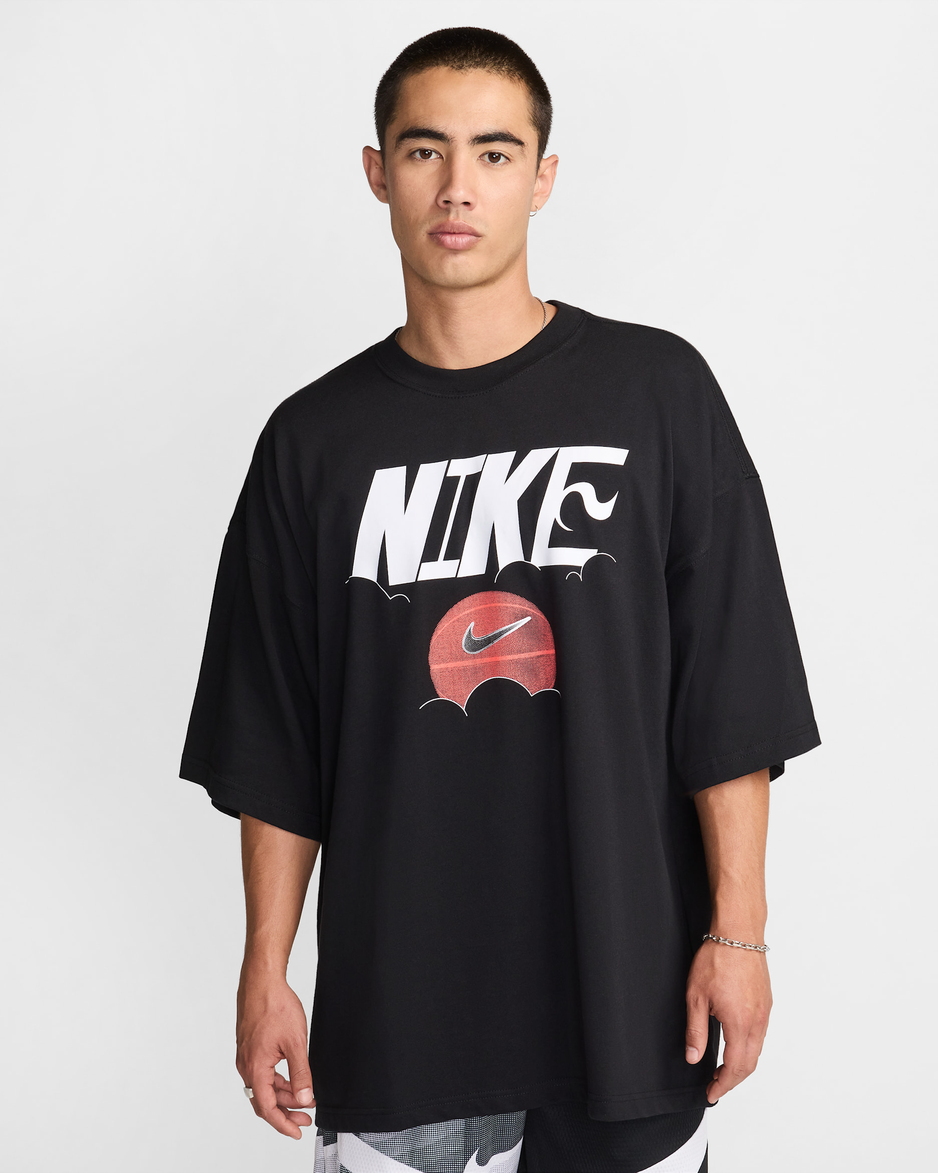 Playera de básquetbol para hombre Nike - Negro