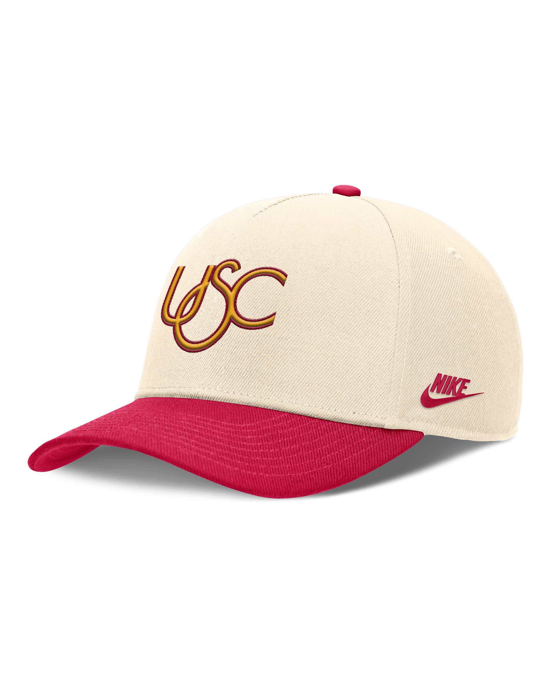 USC Primetime Rise Academic Men's Nike Dri-FIT College Adjustable Hat - Natural
