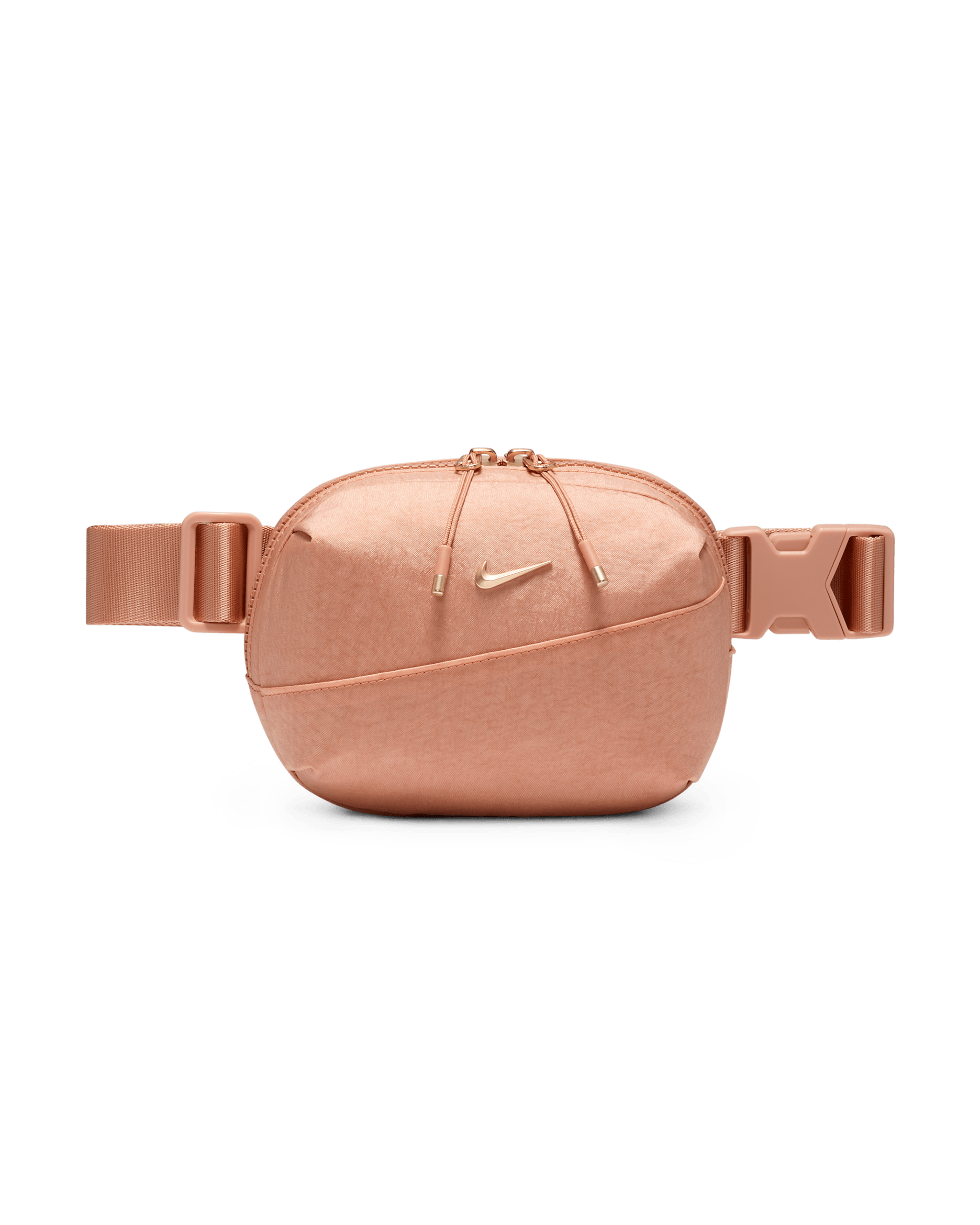 กระเป๋าพาดลำตัว Nike Aura (2 ล.) - Rose Gold/Rose Gold/LT TRNSPRNT GLD