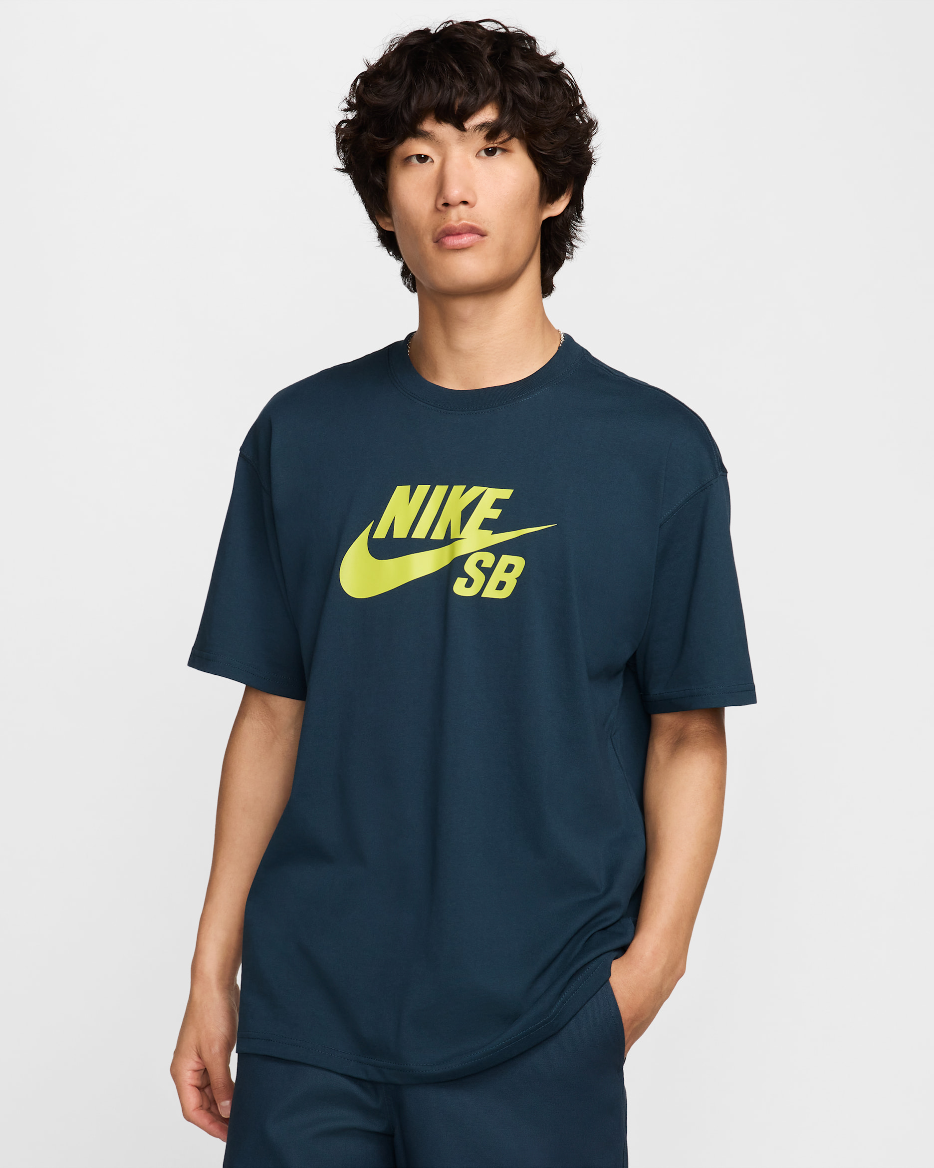 Nike SB 標誌滑板 T 恤 - Armory Navy