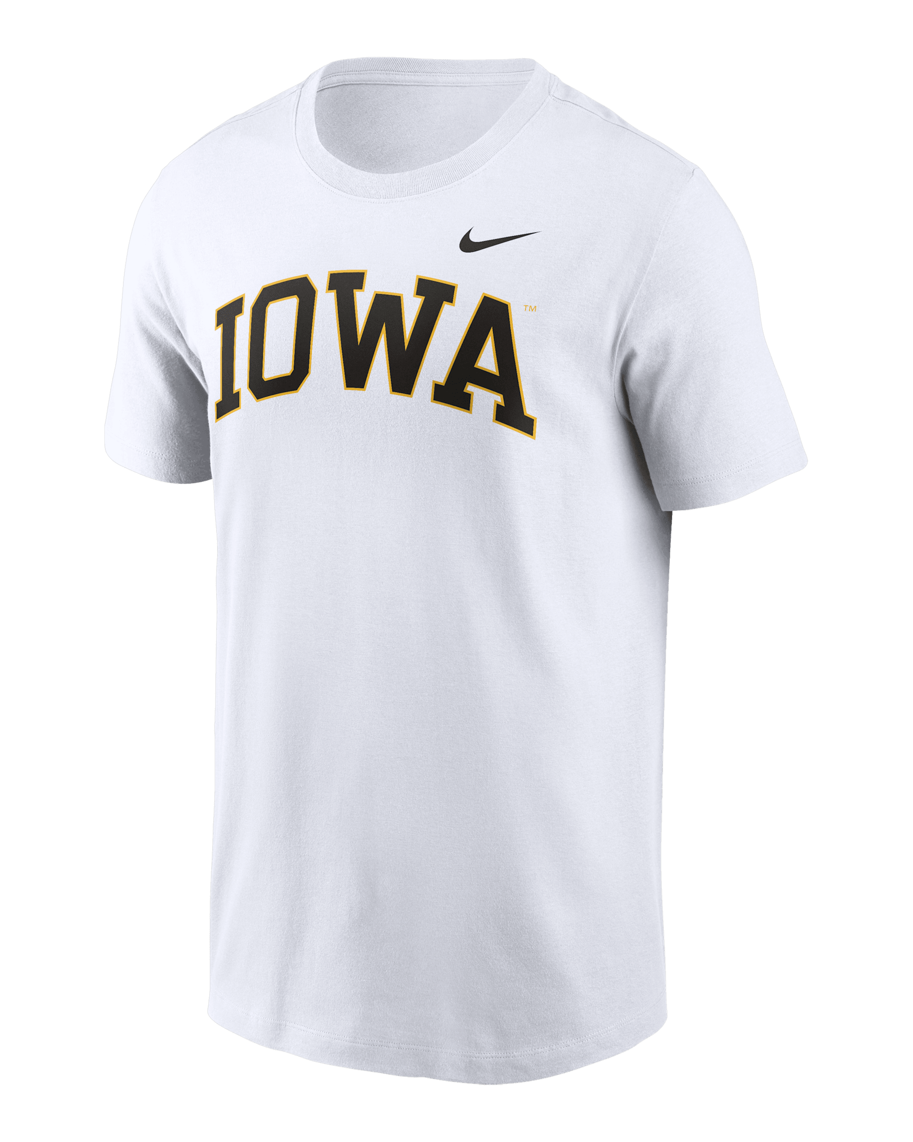 Iowa Hawkeyes Blitz Men's Nike College T-Shirt - White