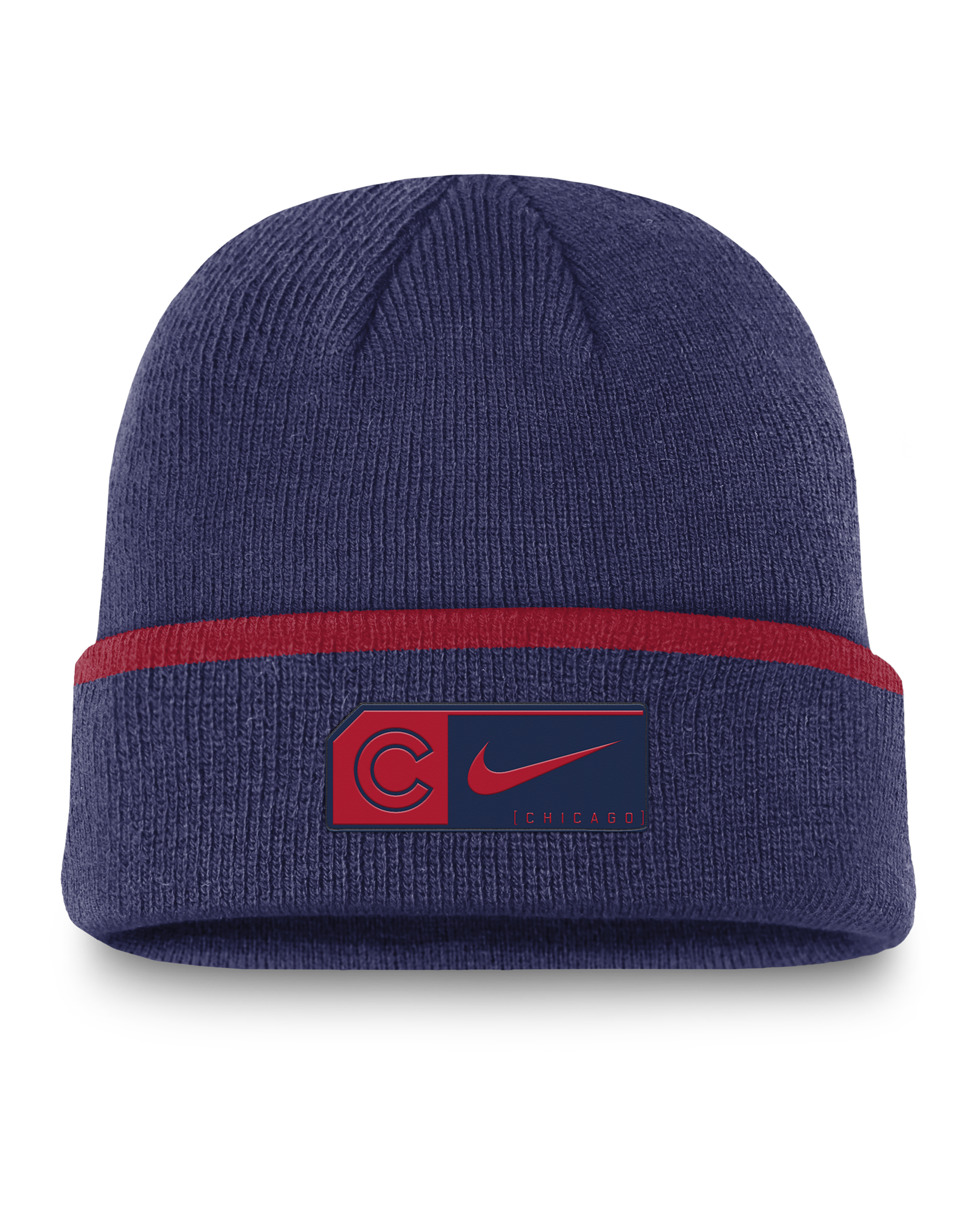 Chicago Cubs Terra Men's Nike MLB Cuffed Beanie - Royal