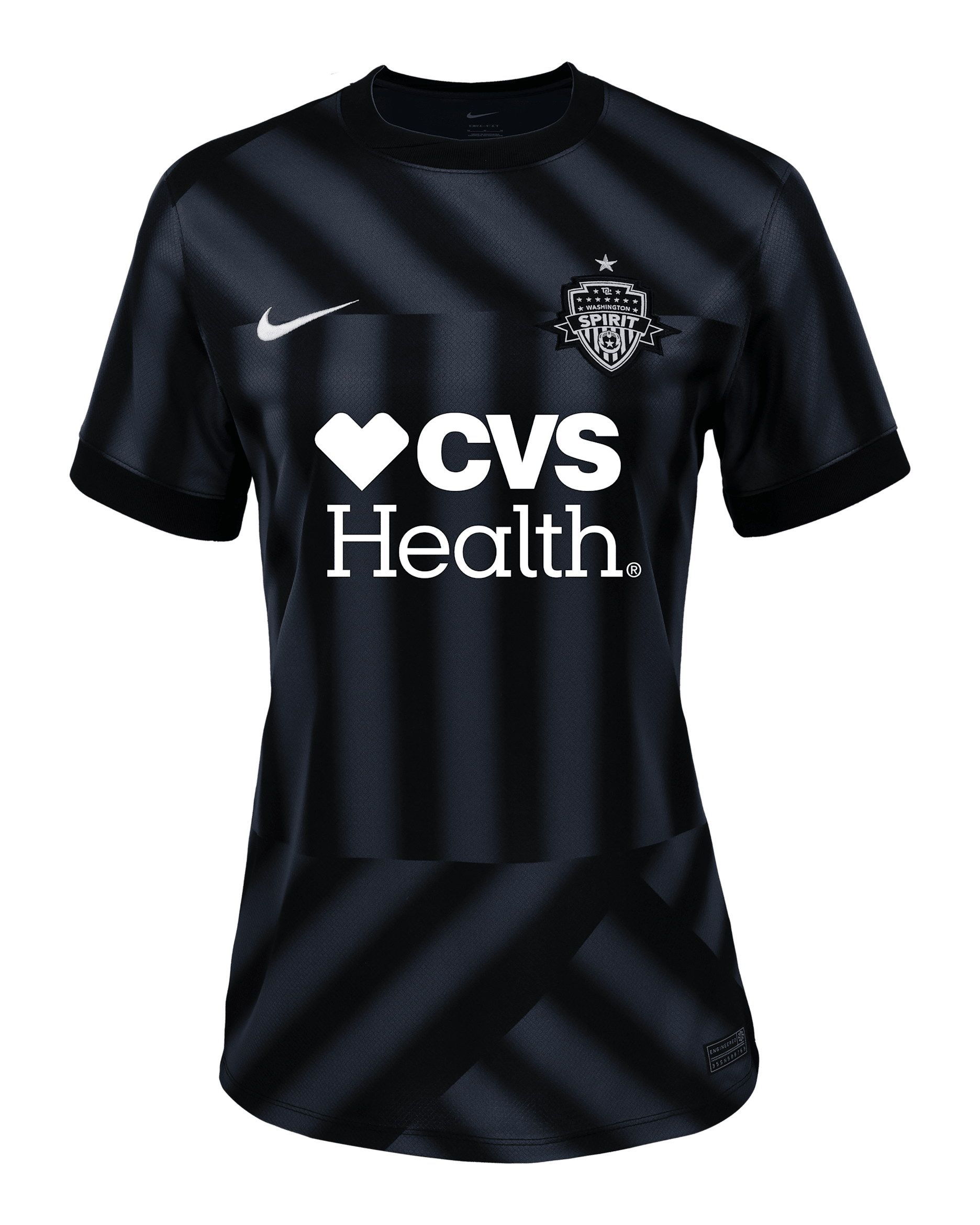 Washington Spirit 2025 Stadium Home Women's Nike Dri-FIT NWSL Replica Jersey - Black/Thunder Blue