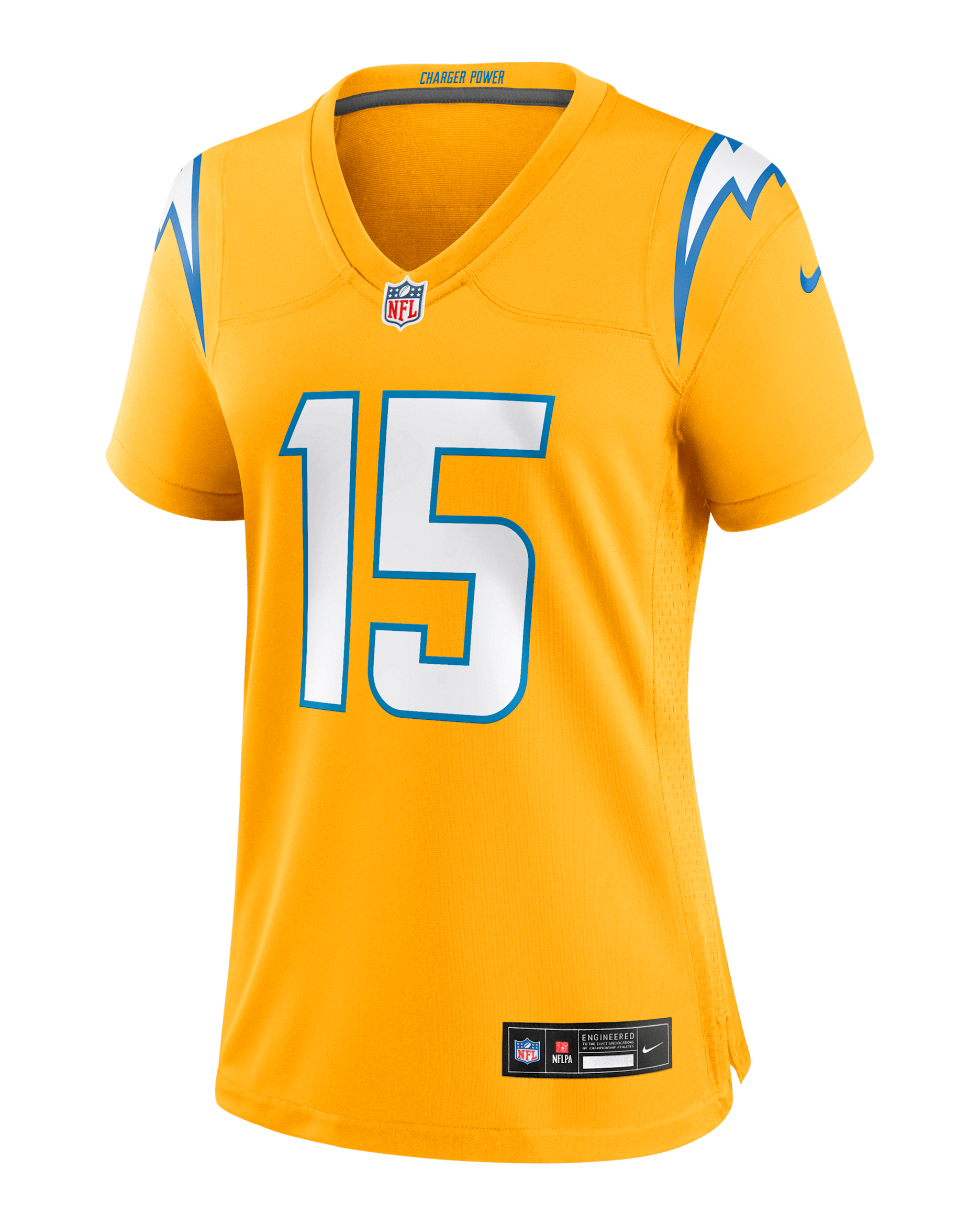 Ladd McConkey Los Angeles Chargers Women’s Nike NFL Game Jersey - Gold