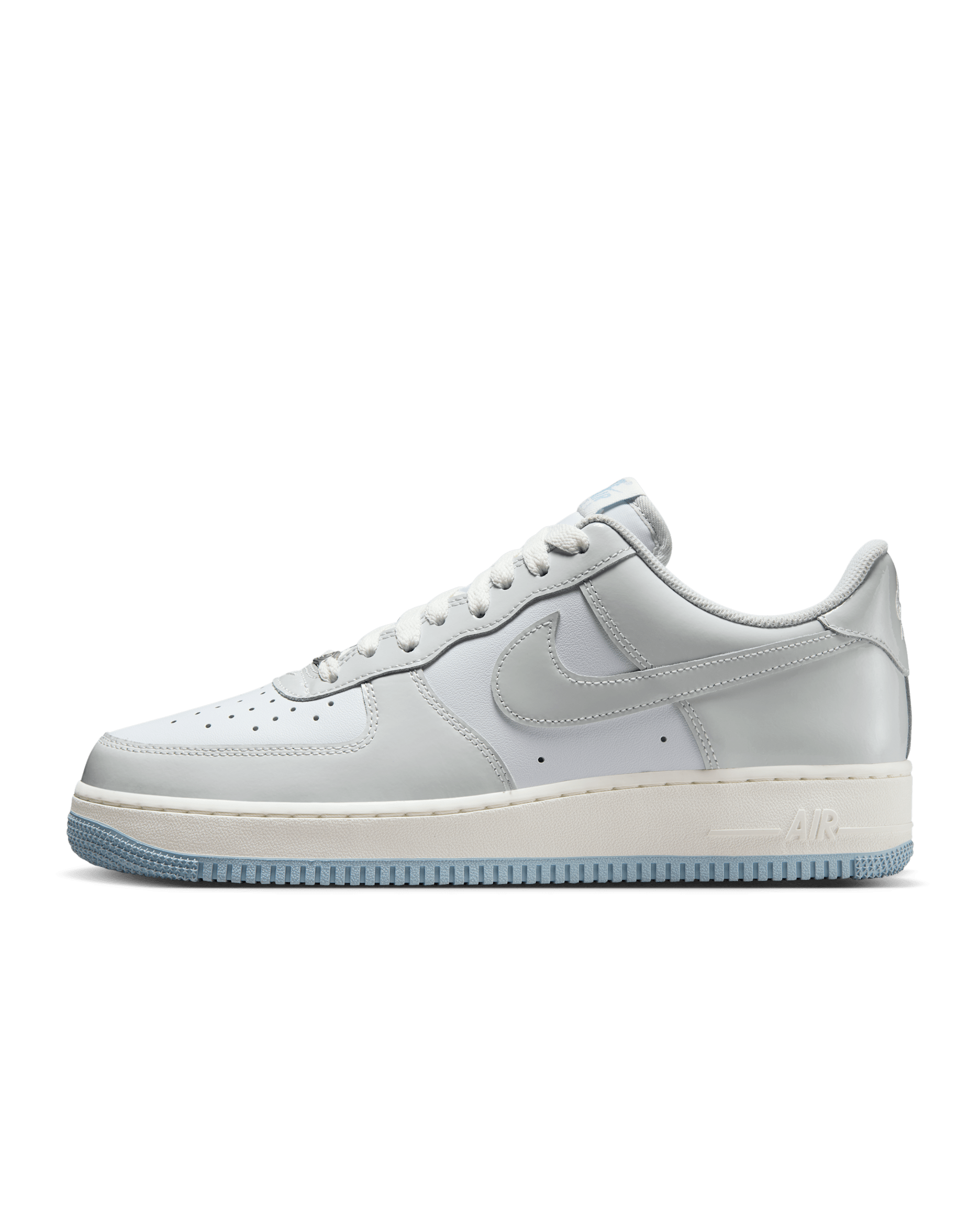 Nike Air Force 1 '07 Men's Shoes - White/Sail/Light Armory Blue/Photon Dust