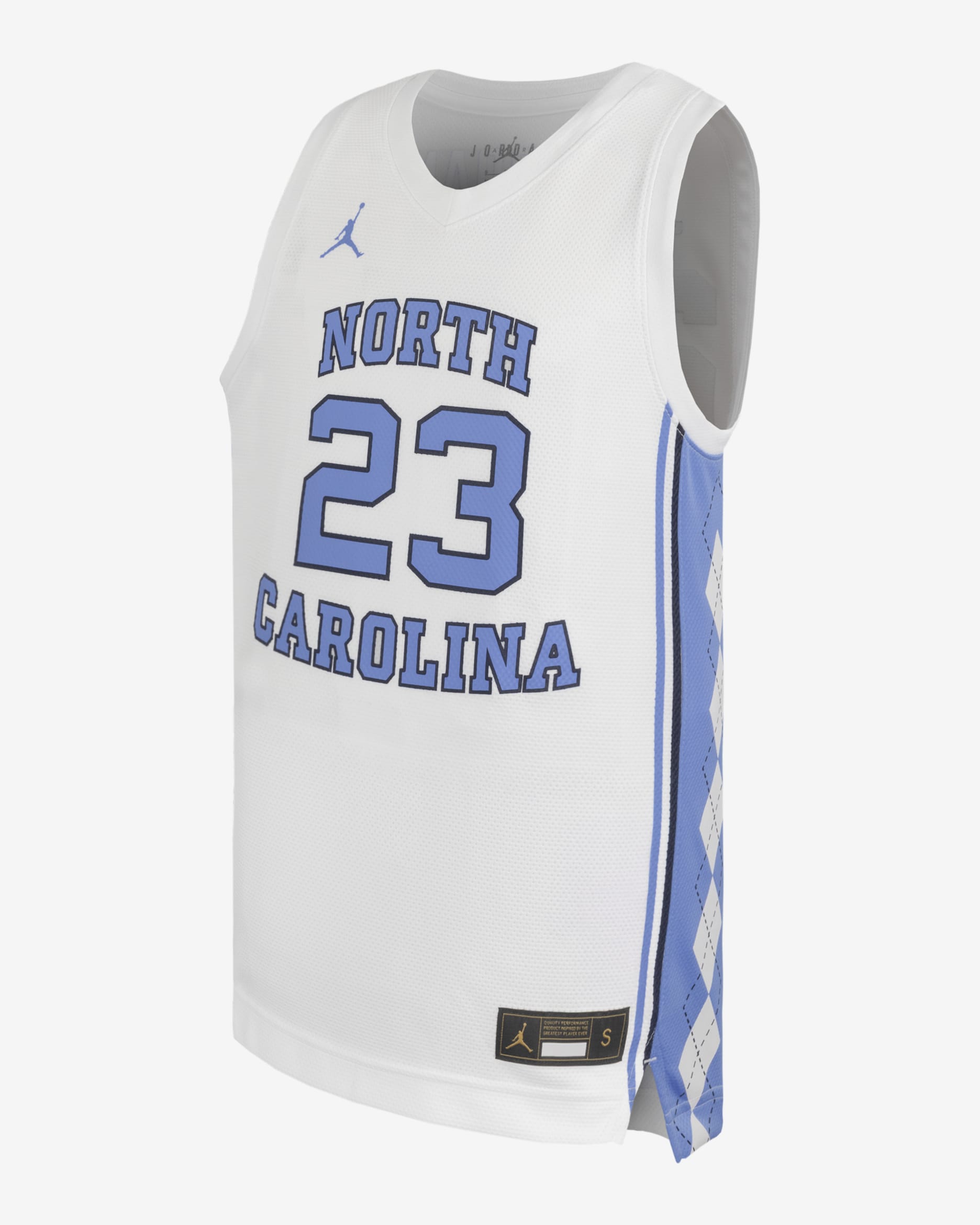 North Carolina Tar Heels Big Kids' Nike Basketball Replica Jersey - White