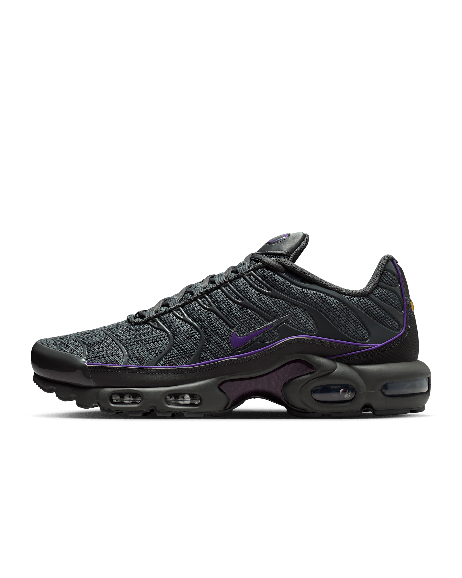 Tenis con detalles reflejantes para hombre Nike Air Max Plus OG - Gris hierro/Gris hierro/Uva salvaje