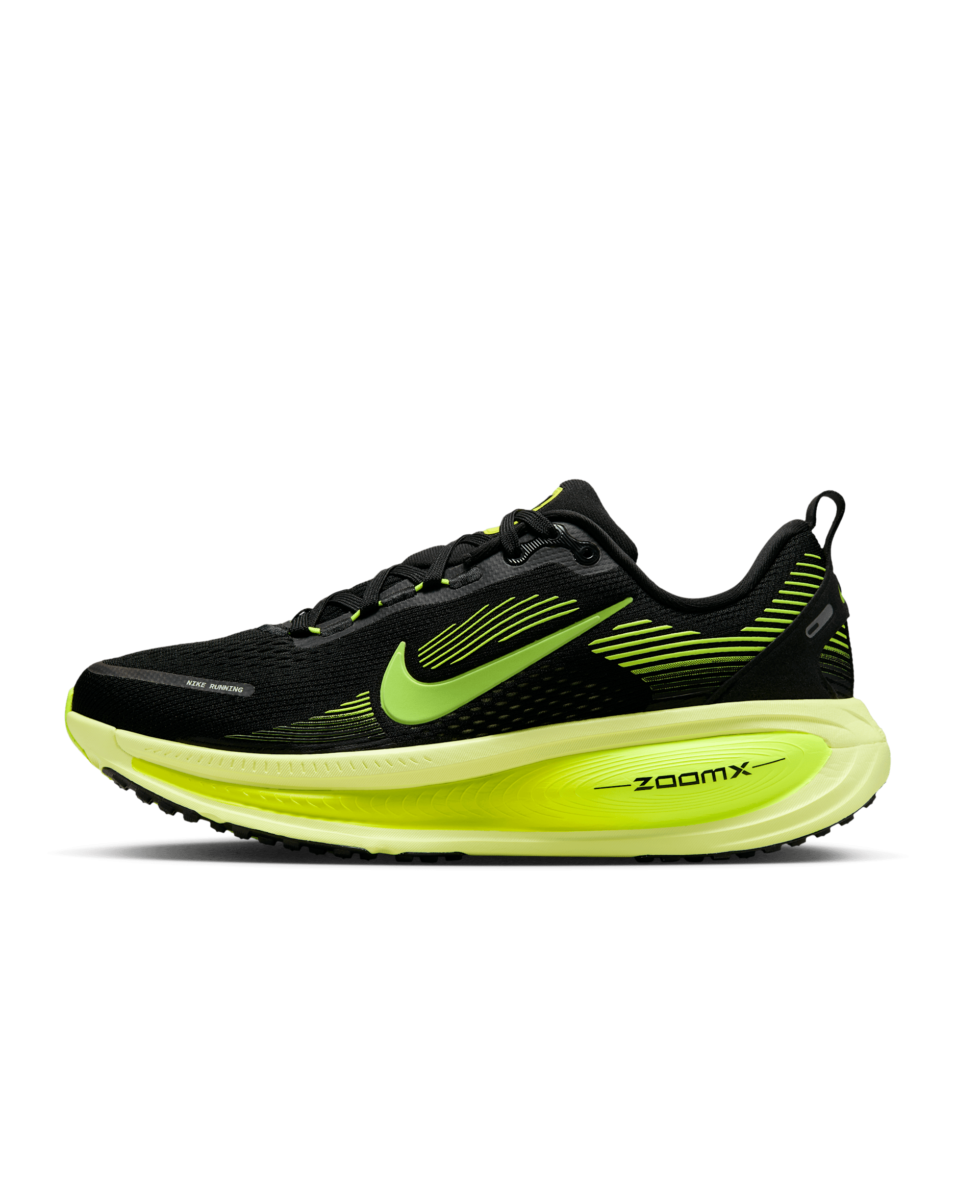 Nike Vomero 18 Women's Road Running Shoes - Black/Cyber/Light Lemon Twist/Volt