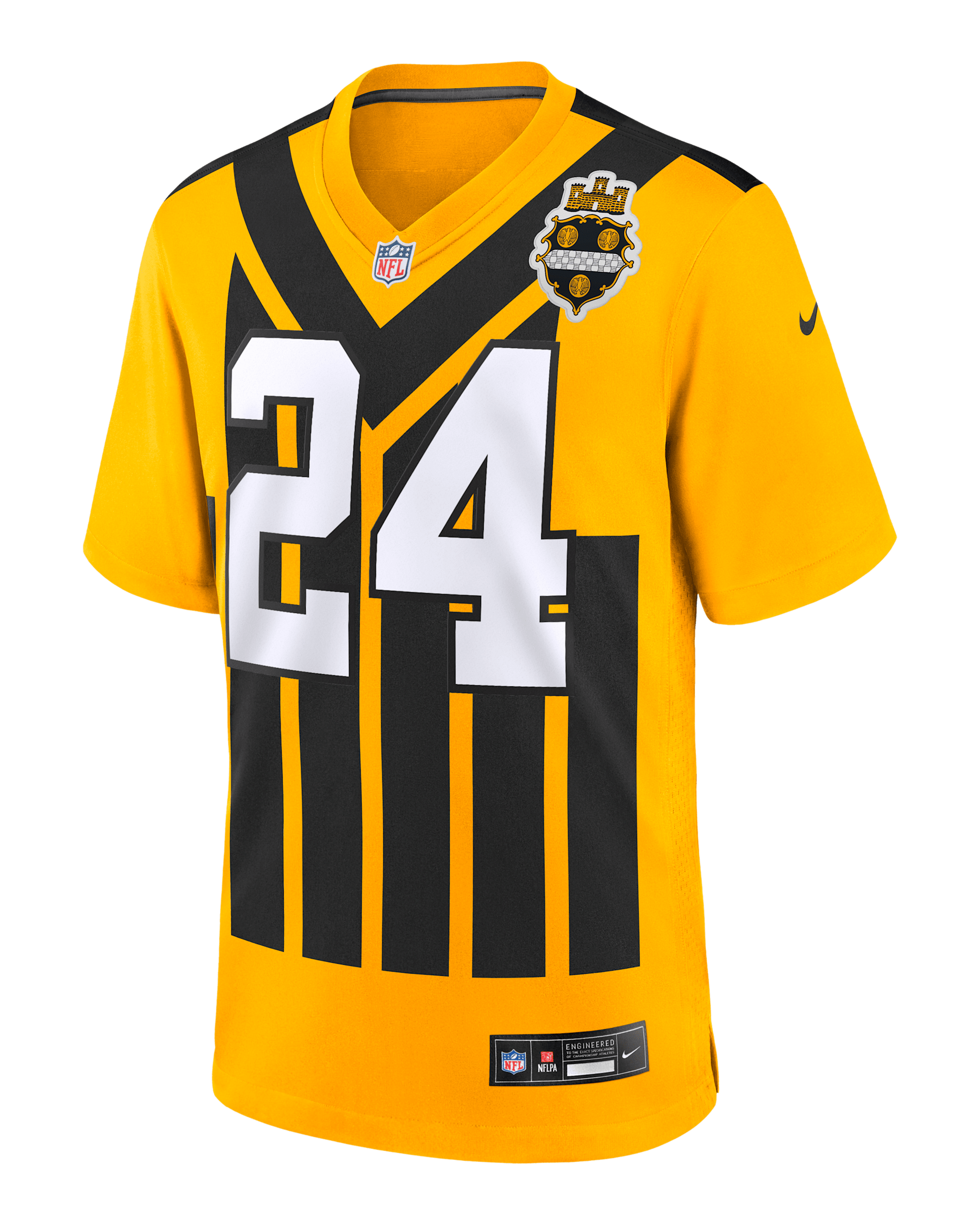 Joey Porter Jr. Pittsburgh Steelers Men's Nike NFL Game Jersey - Gold