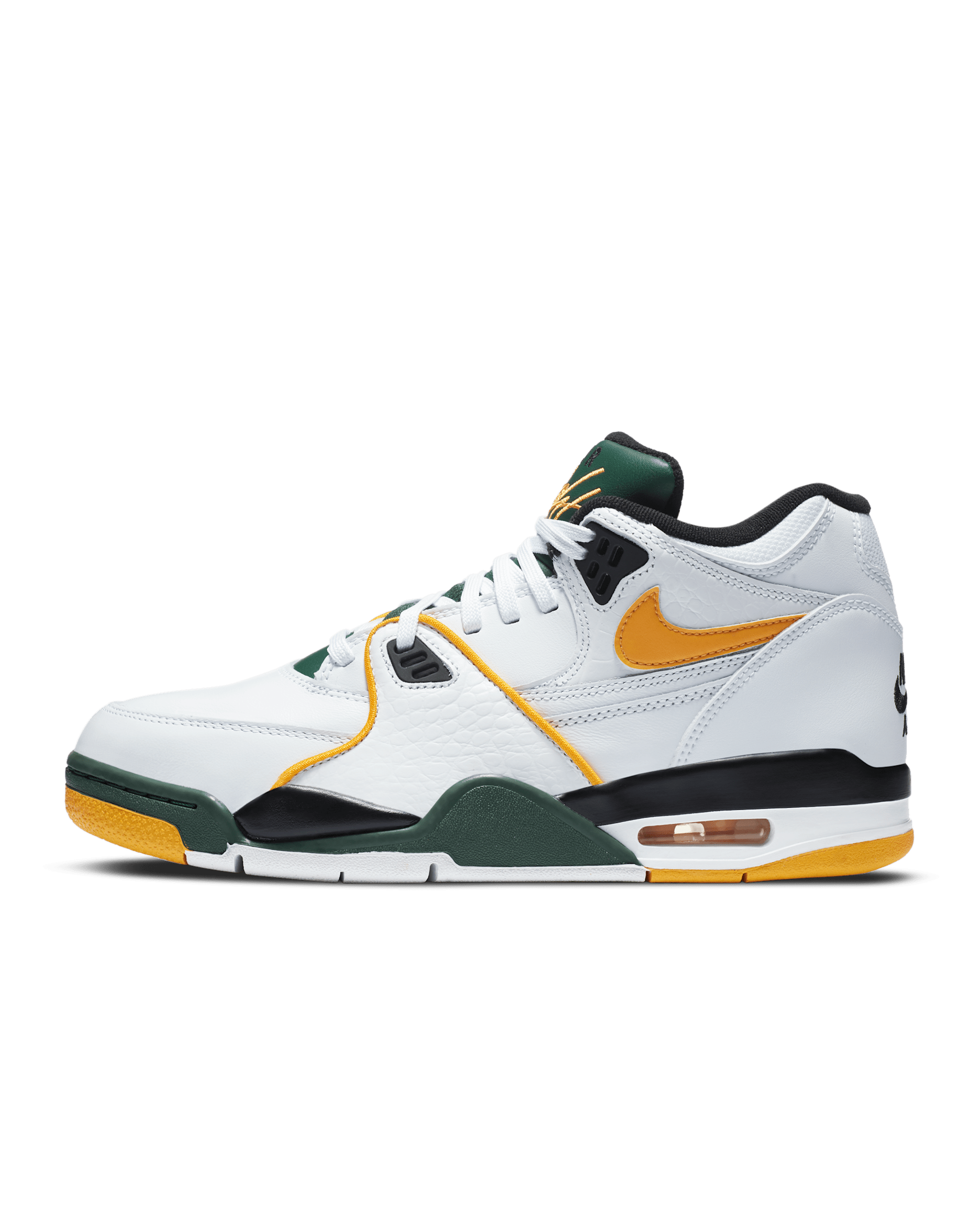 Chaussure Nike Air Flight 89 pour Homme - Blanc/Fir/Noir/Del Sol