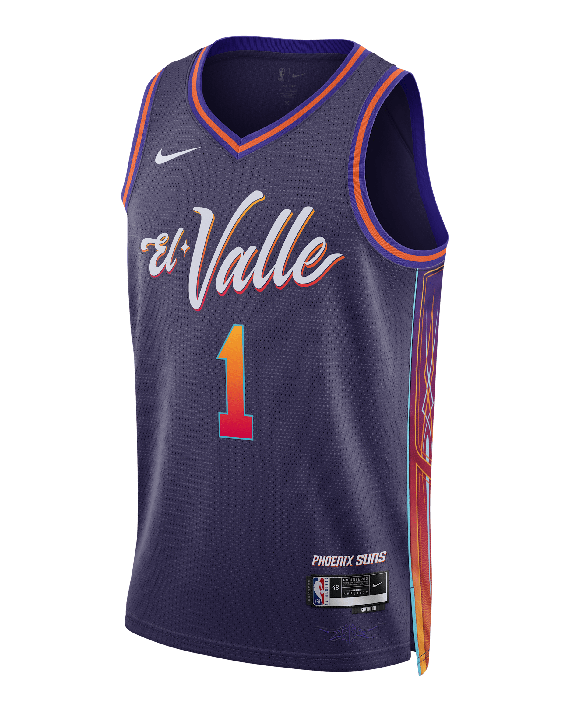 Devin Booker Phoenix Suns City Edition 2023/24 Men's Nike Dri-FIT NBA Swingman Jersey - Ink