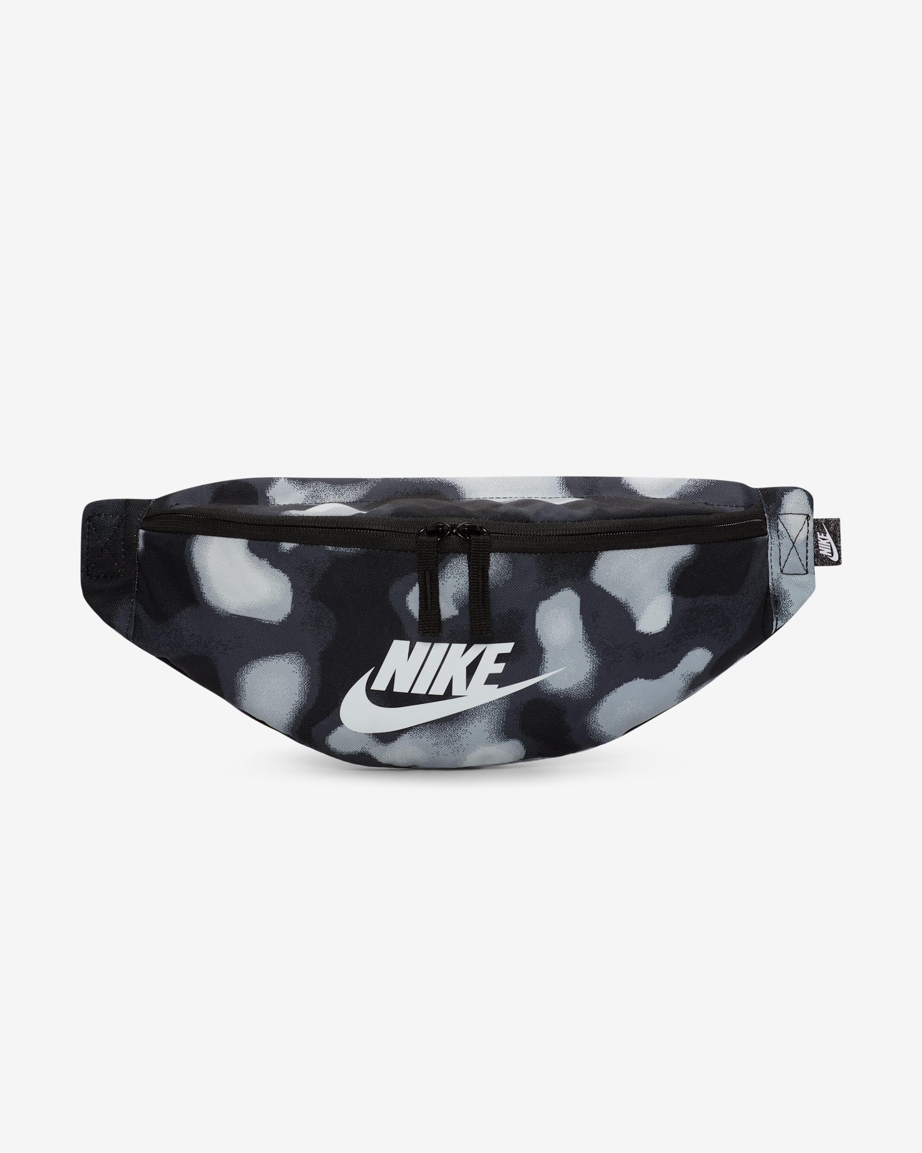 กระเป๋าคาดเอว Nike Heritage (3 ล.) - ดำ/ขาว/ดำ