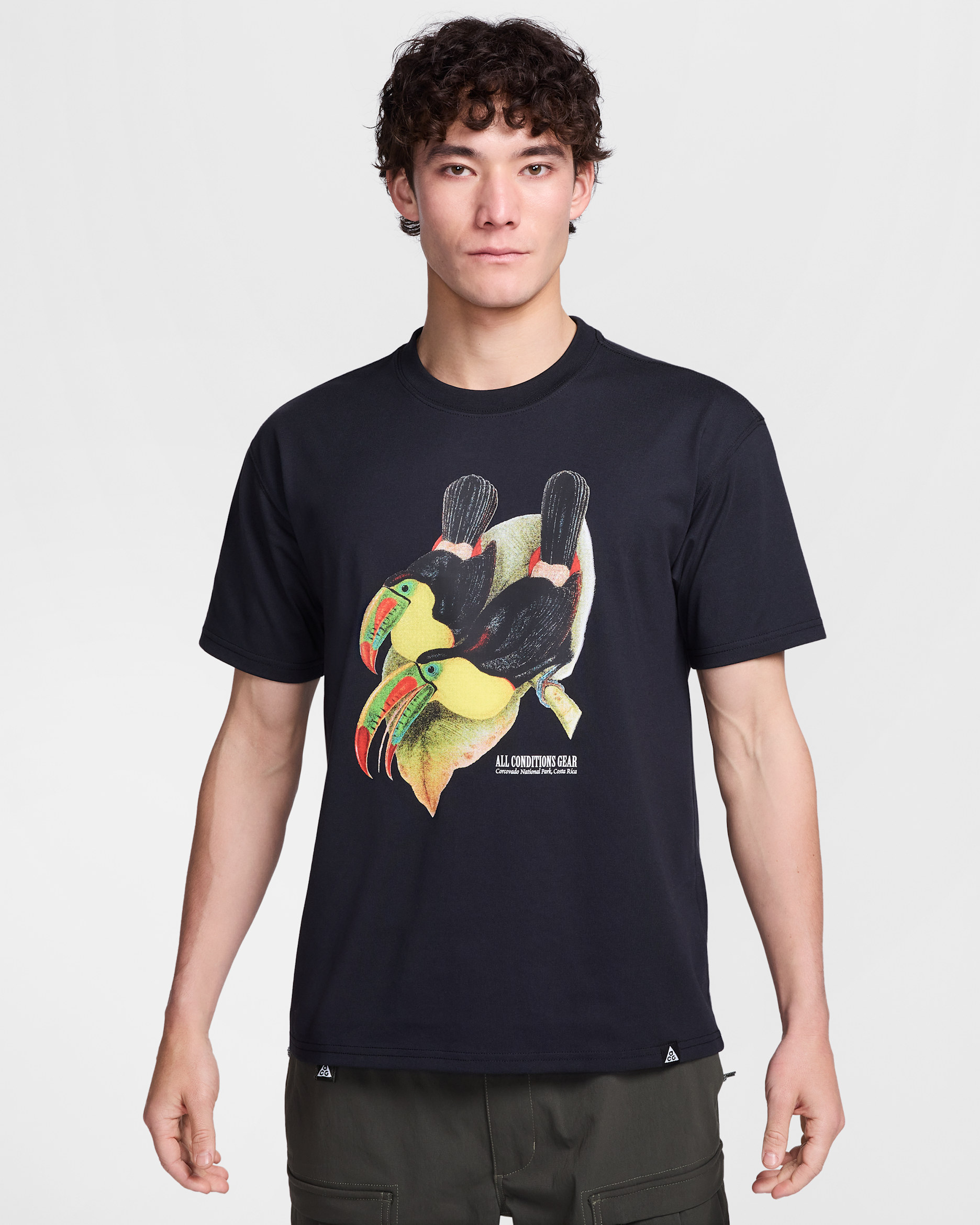 Nike ACG 男款 Dri-FIT T 恤 - 黑色