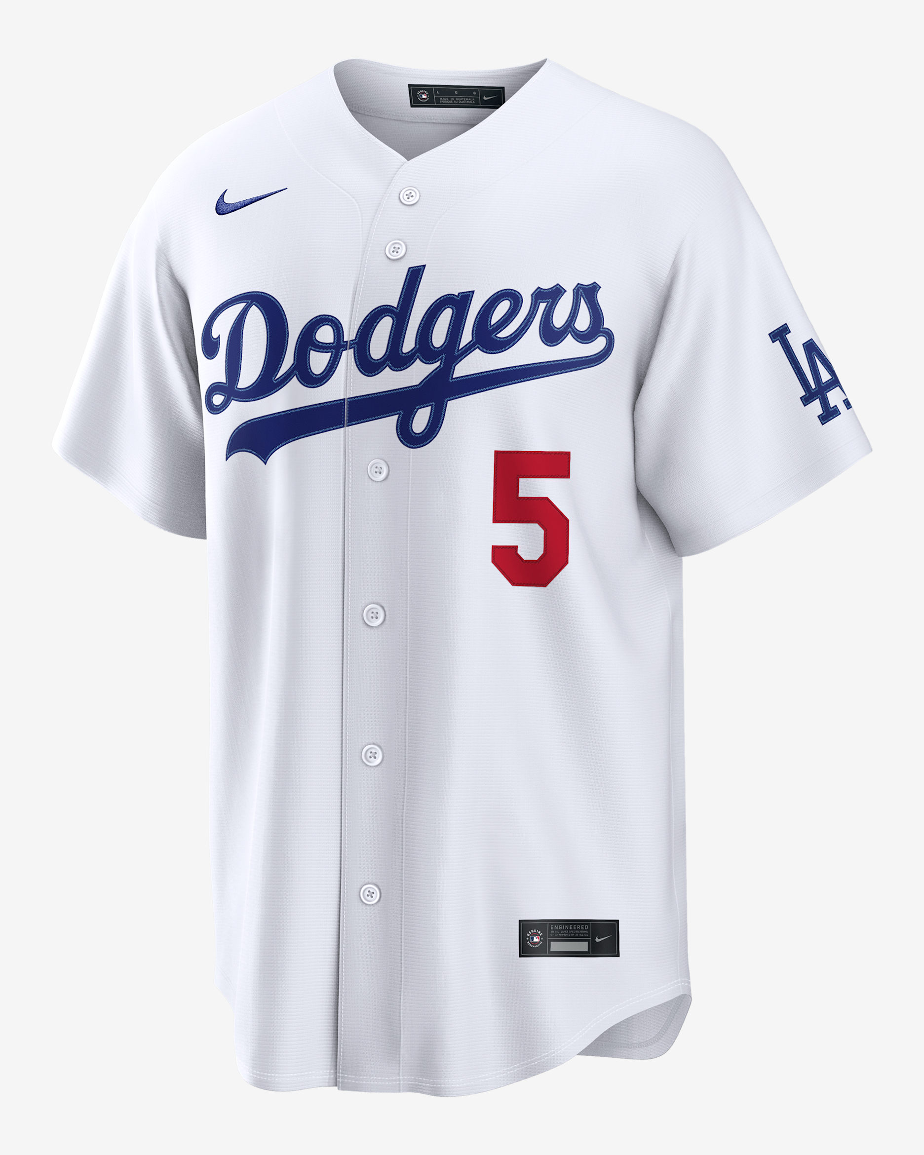 Freddie Freeman Los Angeles Dodgers Men's Nike MLB Stadium Jersey - White