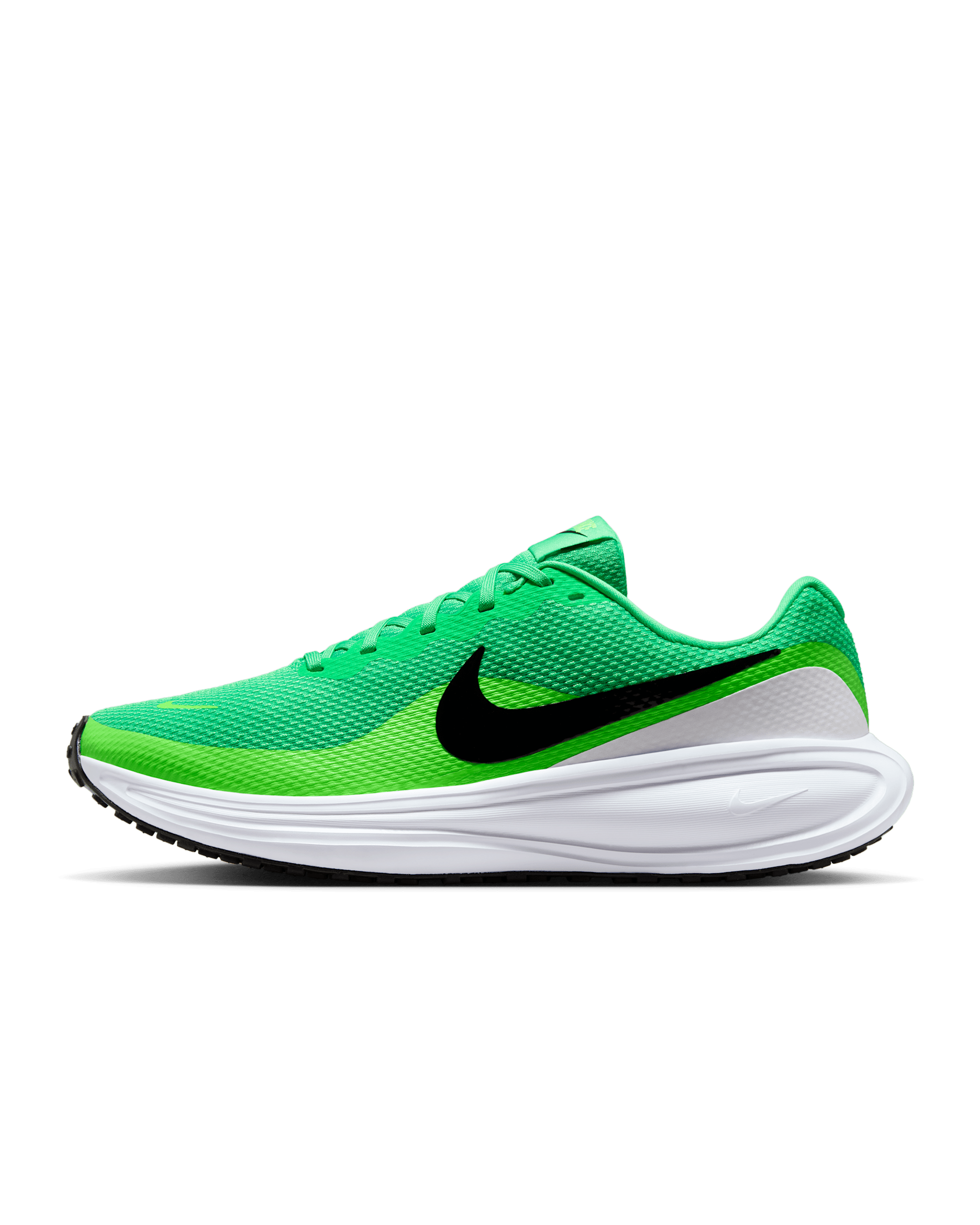 Nike Revolution 8 Men's Road Running Shoes - Green Shock/Green Strike/White/Black