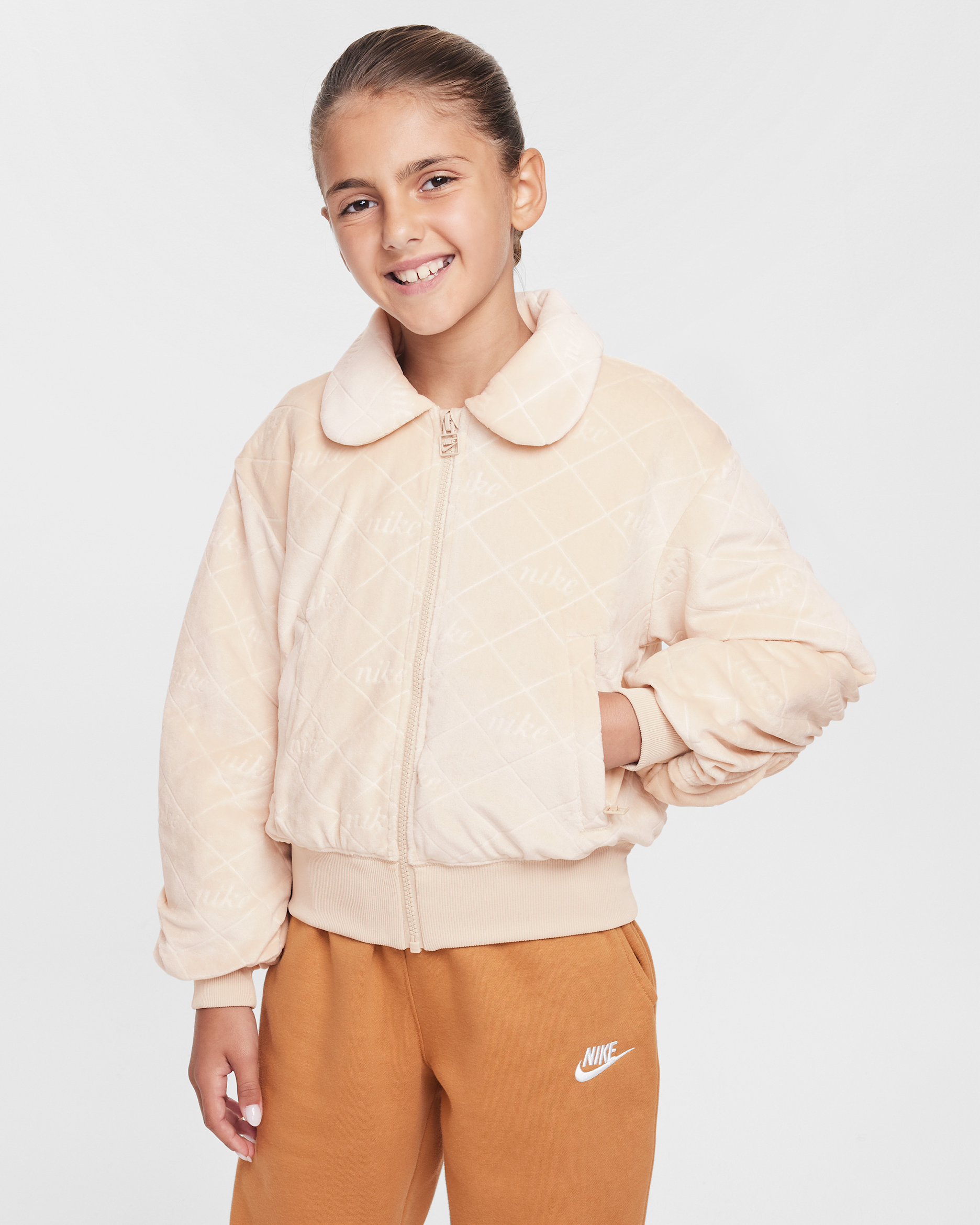 Chamarra para niñas talla grande Nike Sportswear - Duna