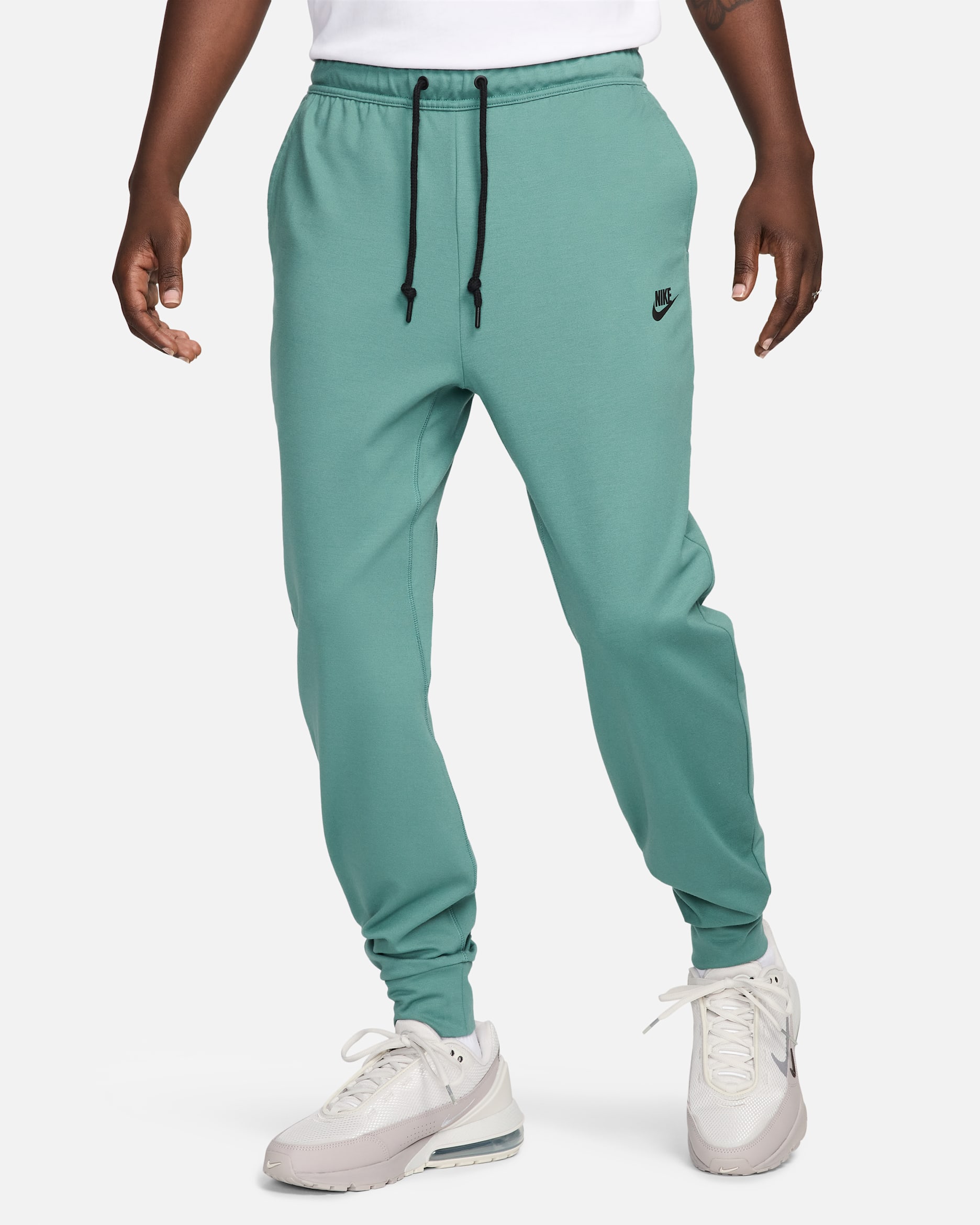 Joggers ligeros de tejido Knit para hombre Nike Sportswear Tech - De costa a costa/Negro