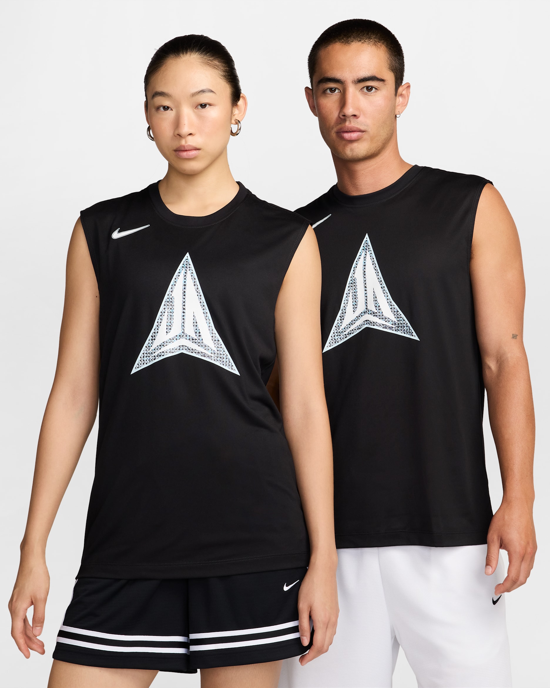 JA Men's Dri-FIT Sleeveless Basketball T-Shirt - Black