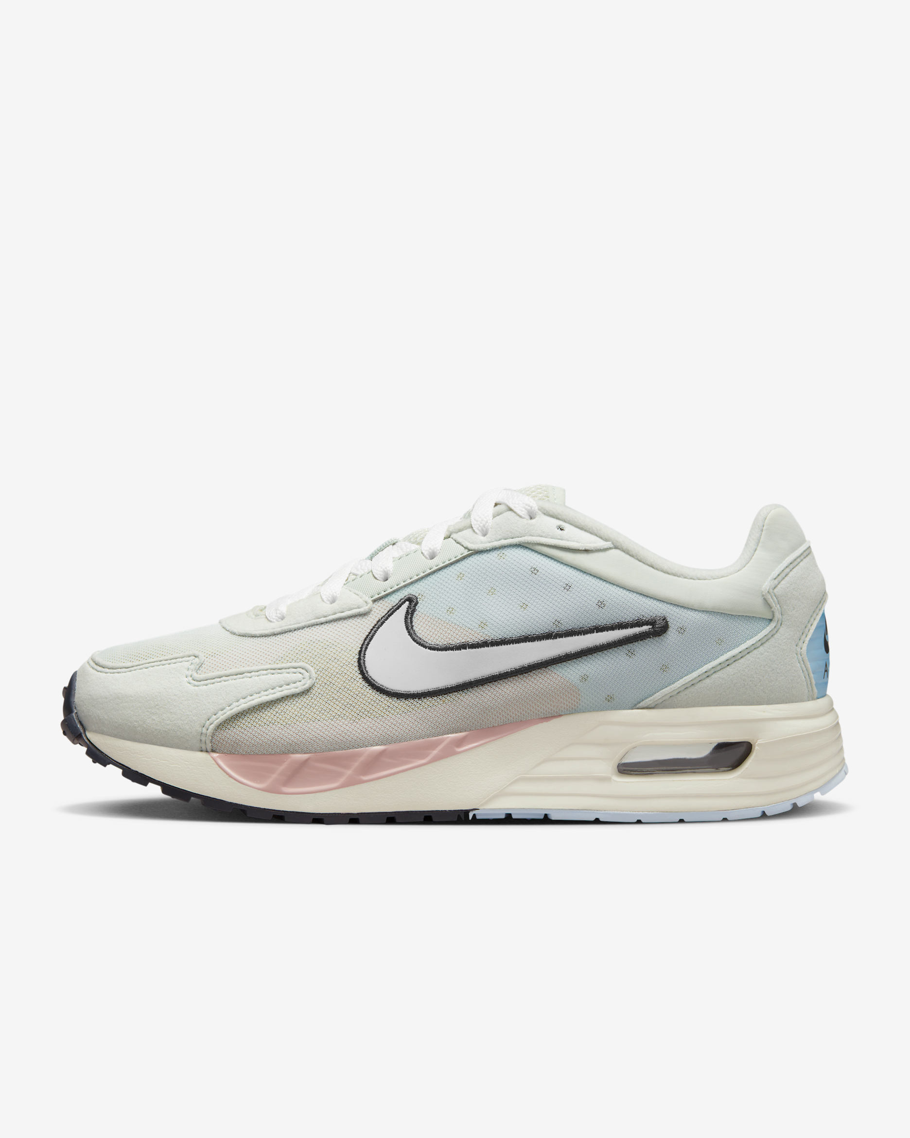 Nike Air Max Solo 女鞋 - Light Silver/Buff Gold/Pink Oxford/Summit White