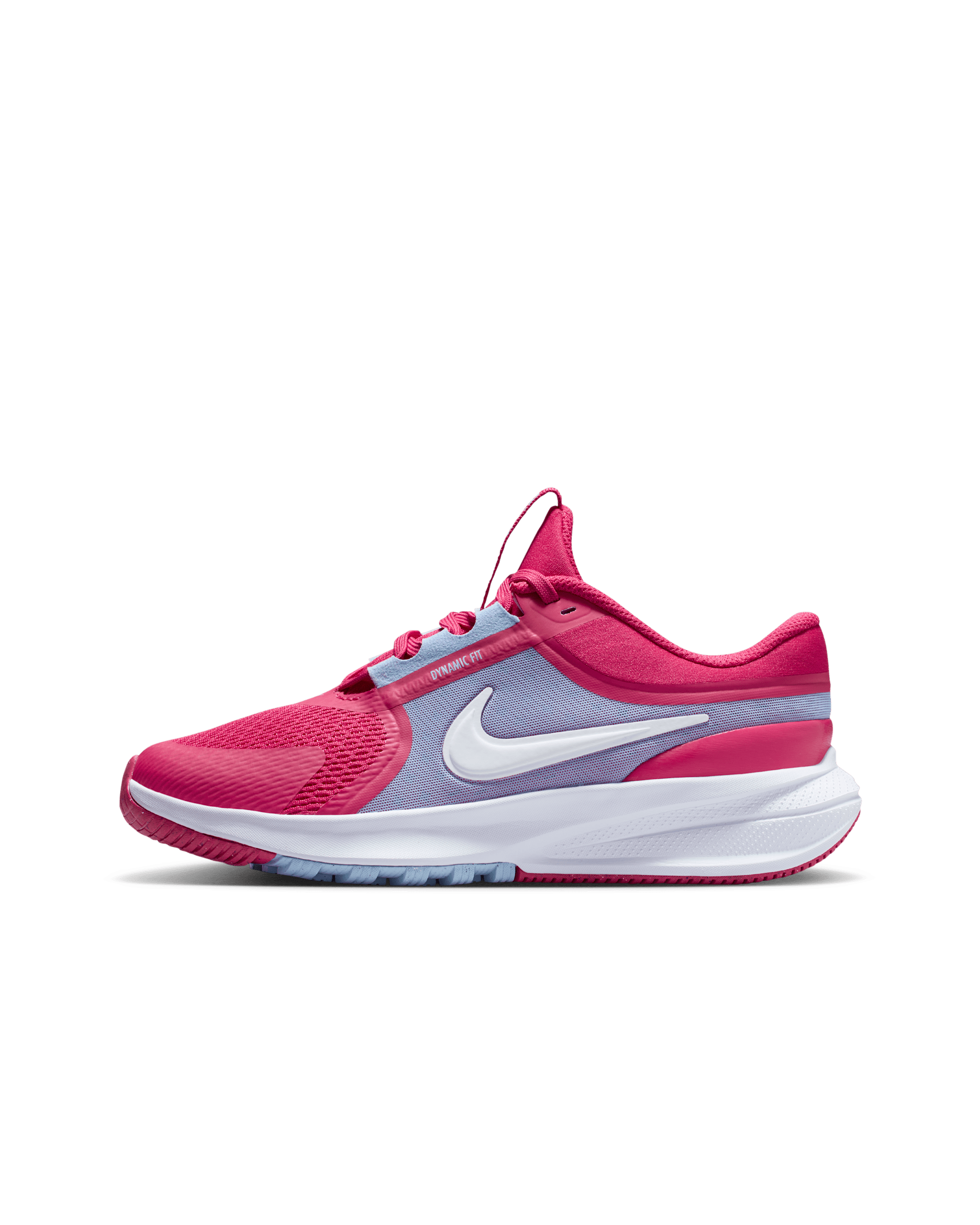 Nike Star Runner 5 Big Kids' Running Shoes - Rush Pink/Aluminum/White