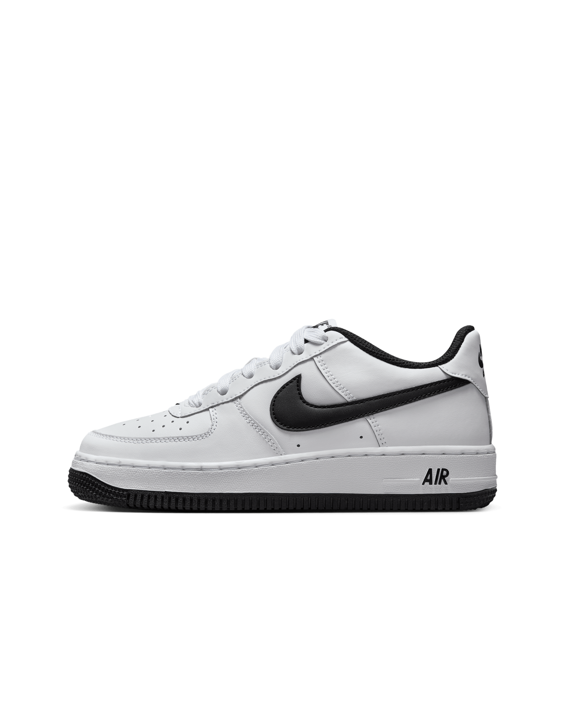 Nike Air Force 1 LV8 kinderschoenen - Wit/Zwart/Wit