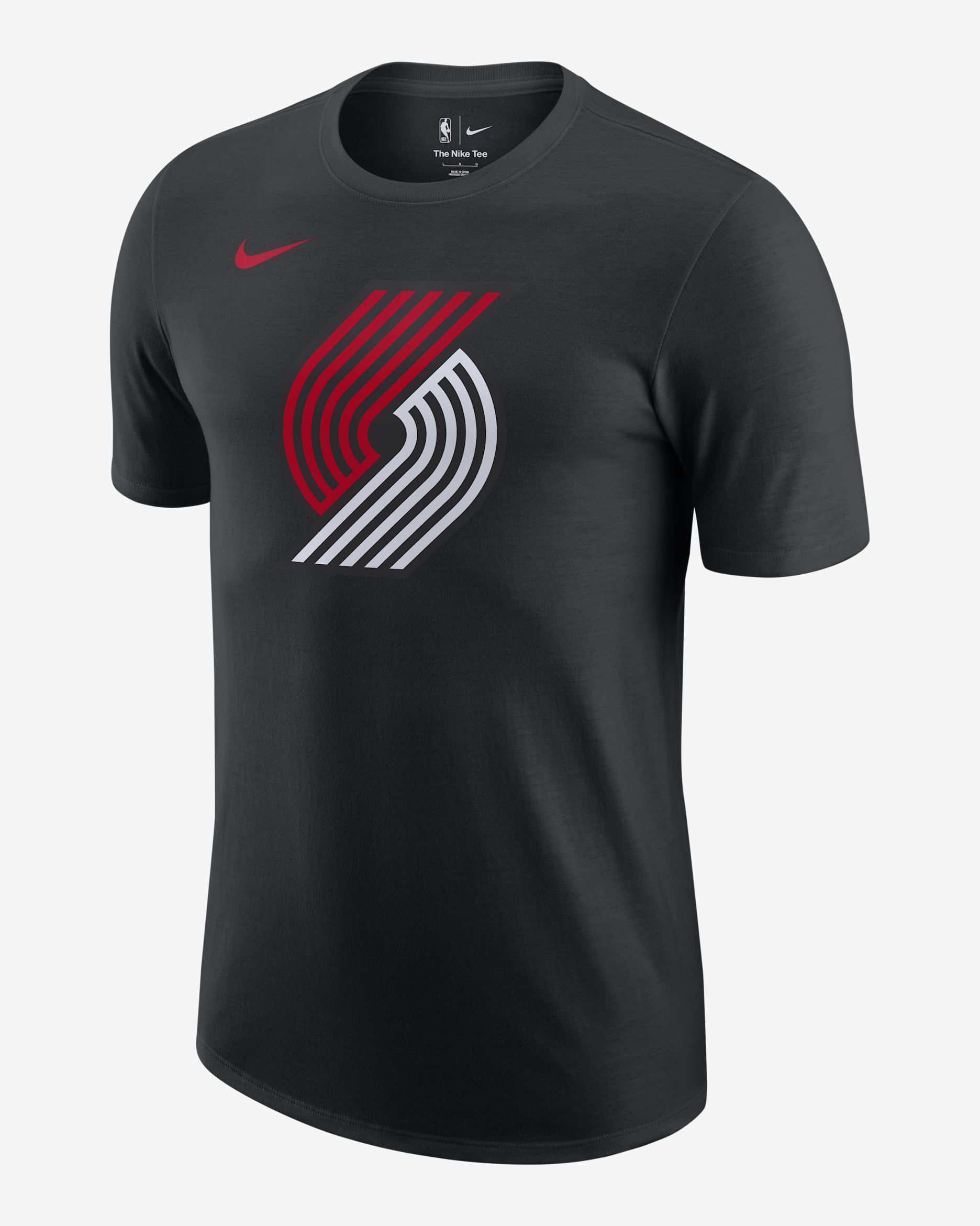 Portland Trail Blazers Essential Men's Nike NBA T-Shirt - Black