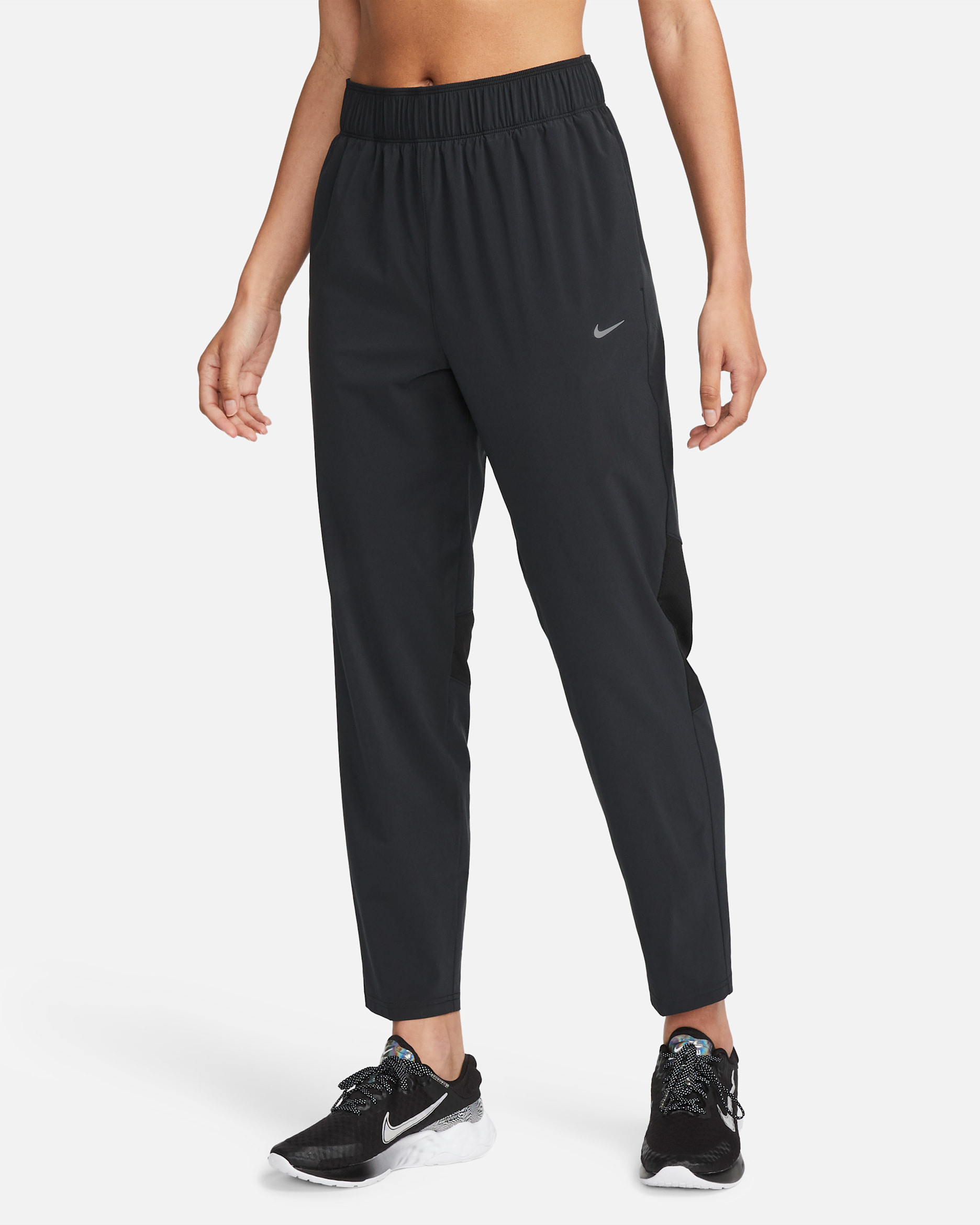 Nike Dri-FIT Fast Women's Mid-Rise 7/8 Running Pants - Black