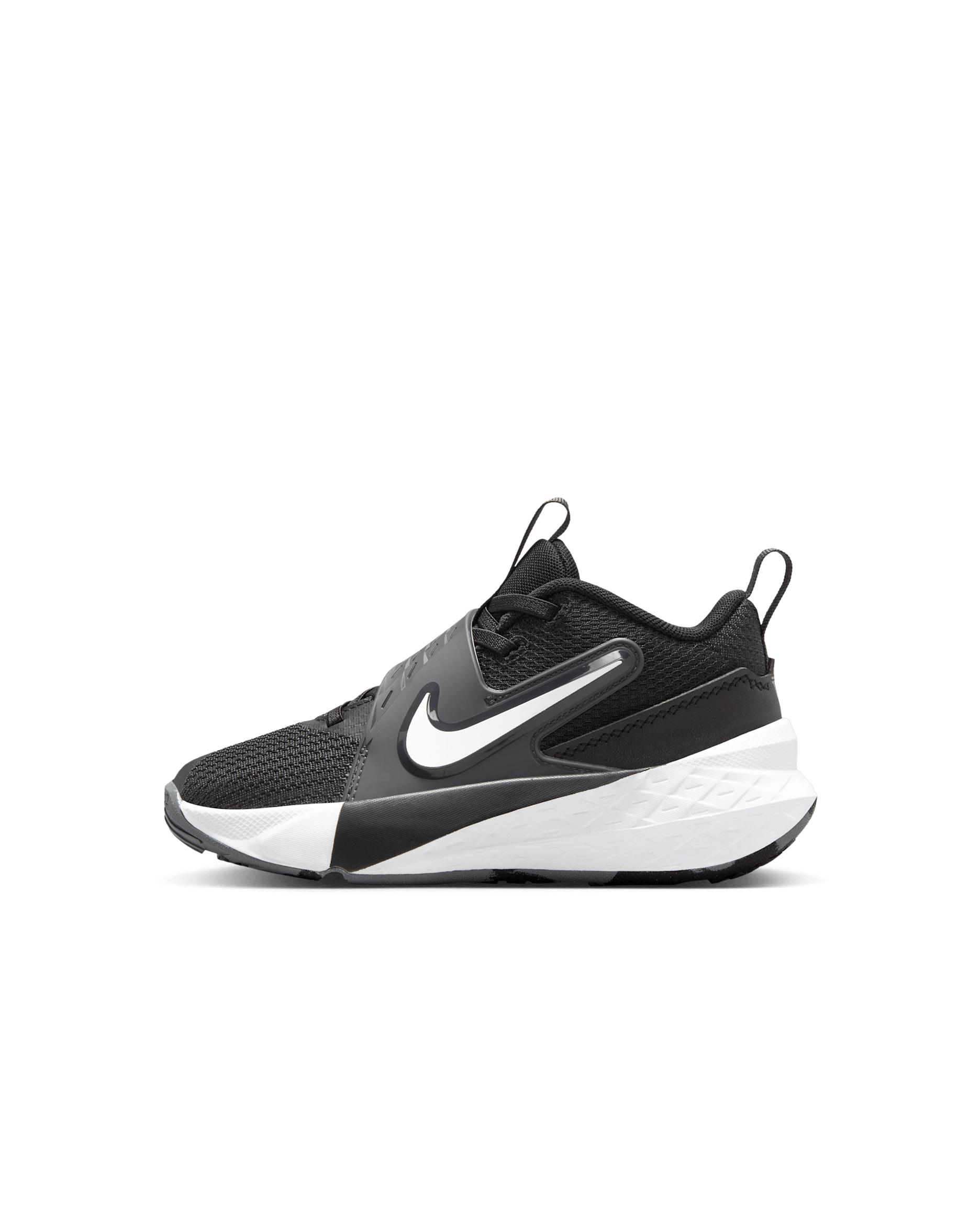 Tenis para niños de preescolar Nike Team Hustle D 12 - Negro/Antracita/Blanco