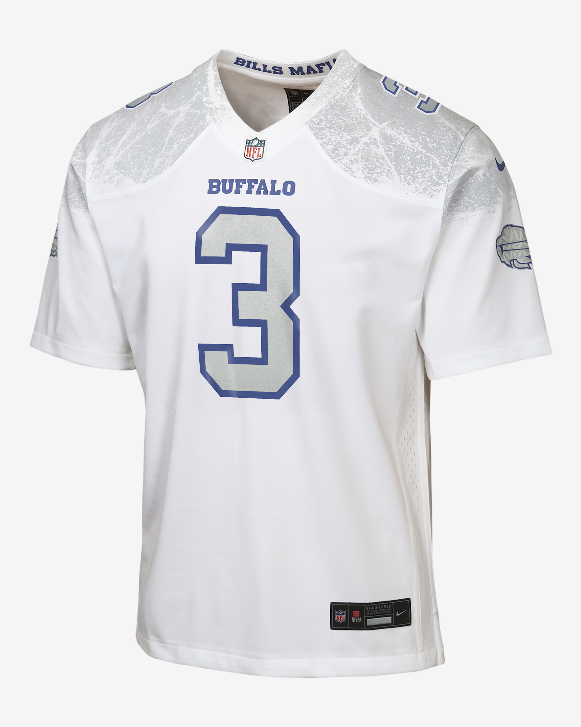 Damar Hamlin Buffalo Bills Rivalries Collection Big Kids' Nike NFL Game Jersey - White