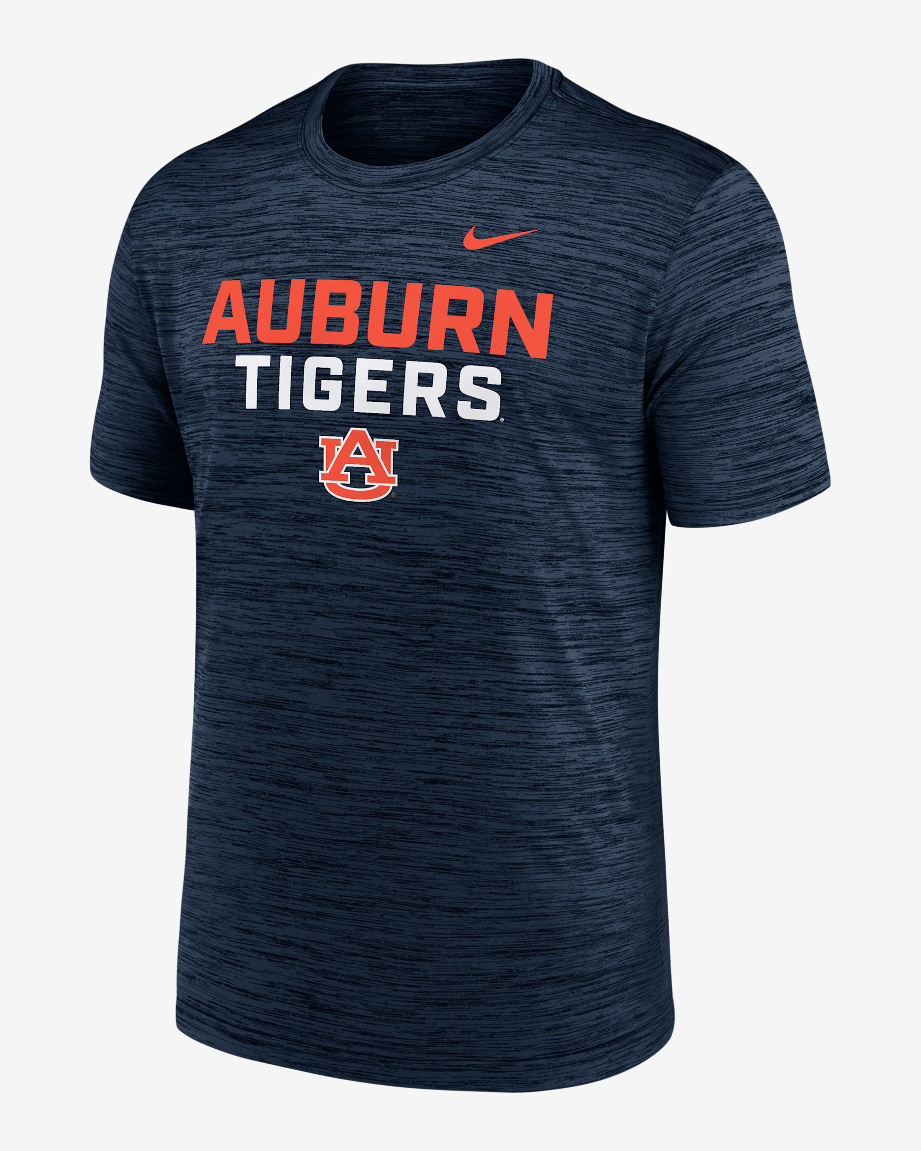 Auburn Campus Center Stack Velocity Men's Nike Dri-FIT College T-Shirt - Navy