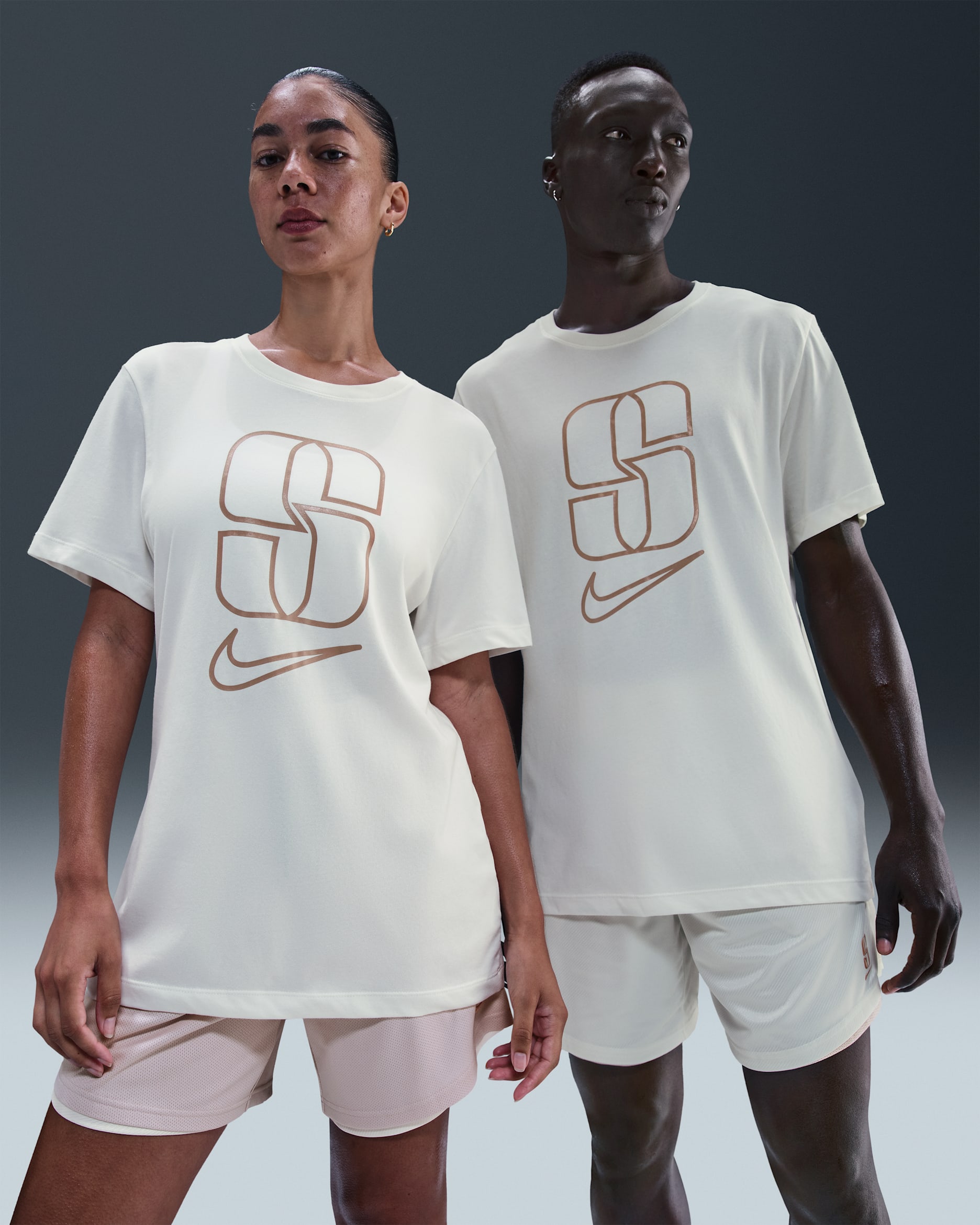 Sabrina Men's Dri-FIT Basketball T-Shirt - Sail