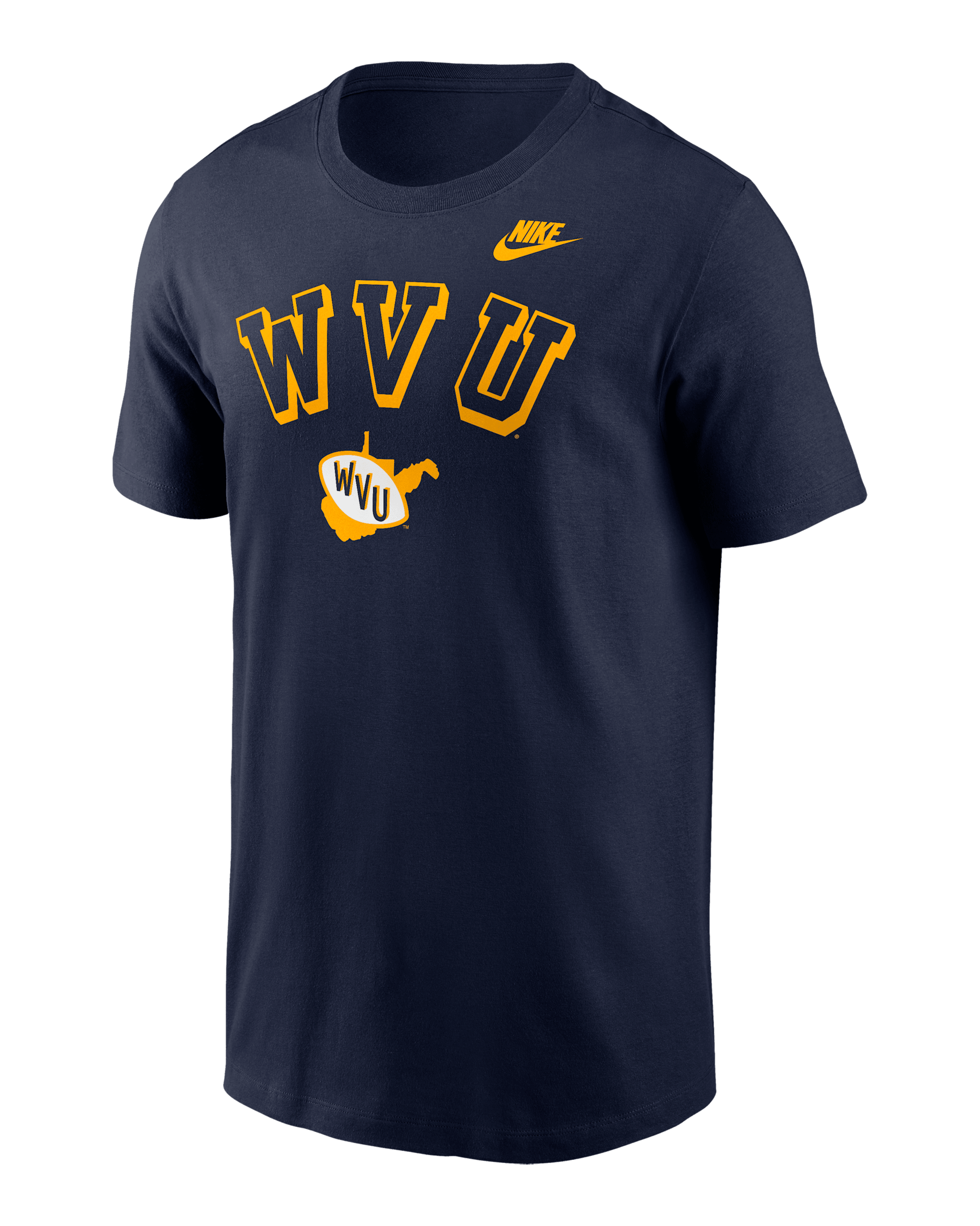 West Virginia Legacy Nickname Men's Nike College T-Shirt - Navy