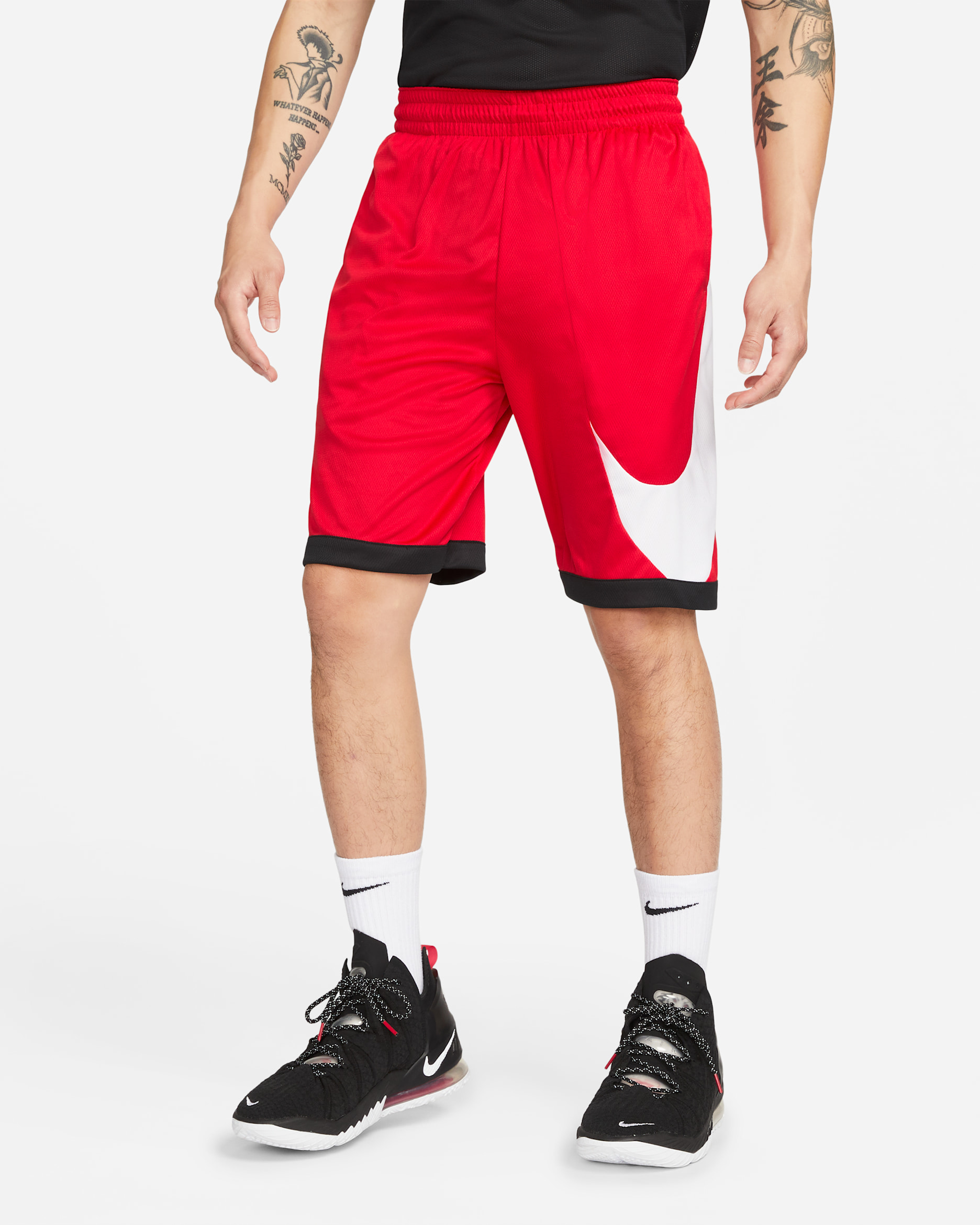 Nike Dri-FIT Men's Basketball Shorts - University Red/Black/White