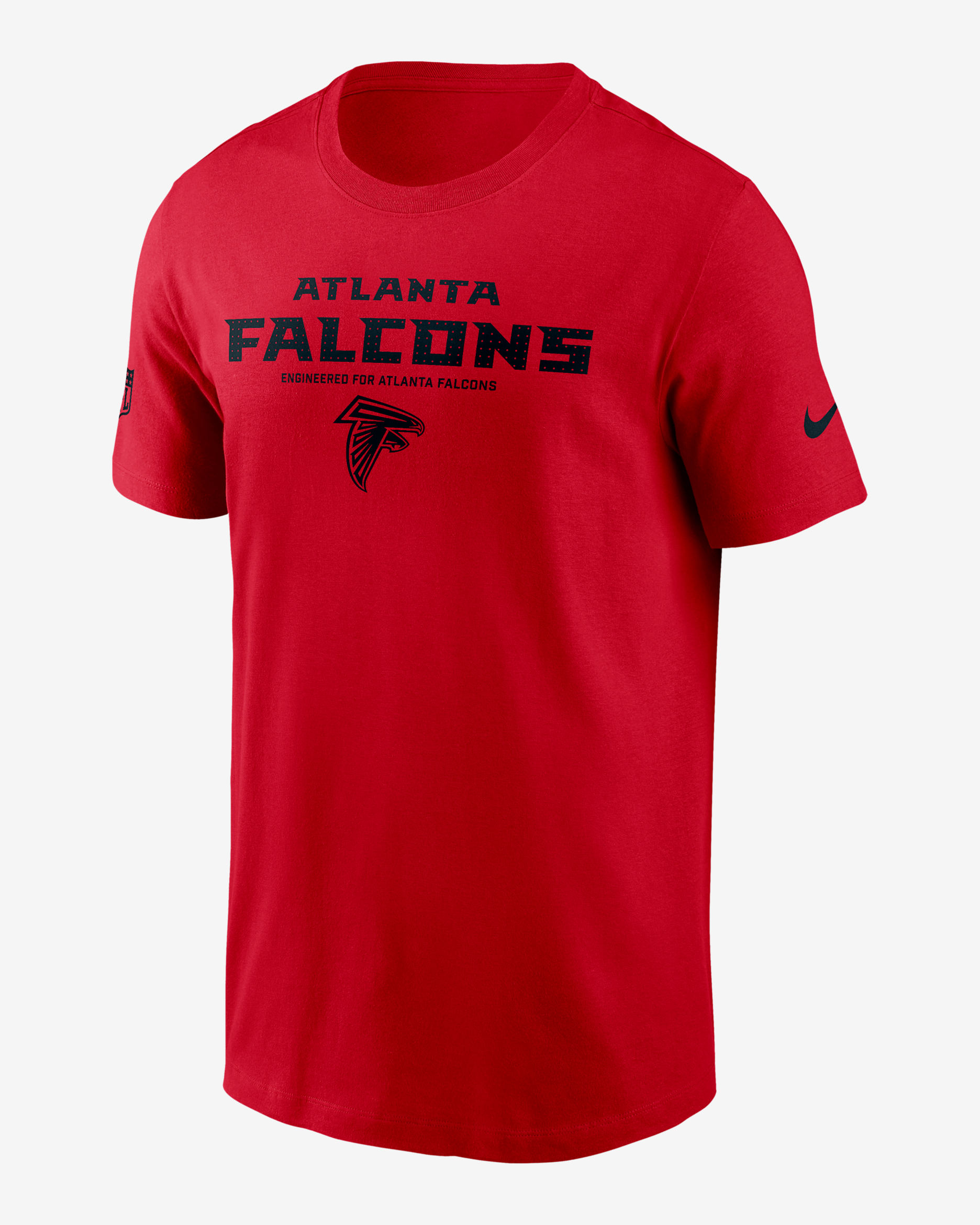 Atlanta Falcons Sideline Team Issue Men's Nike Dri-FIT NFL T-Shirt - Red