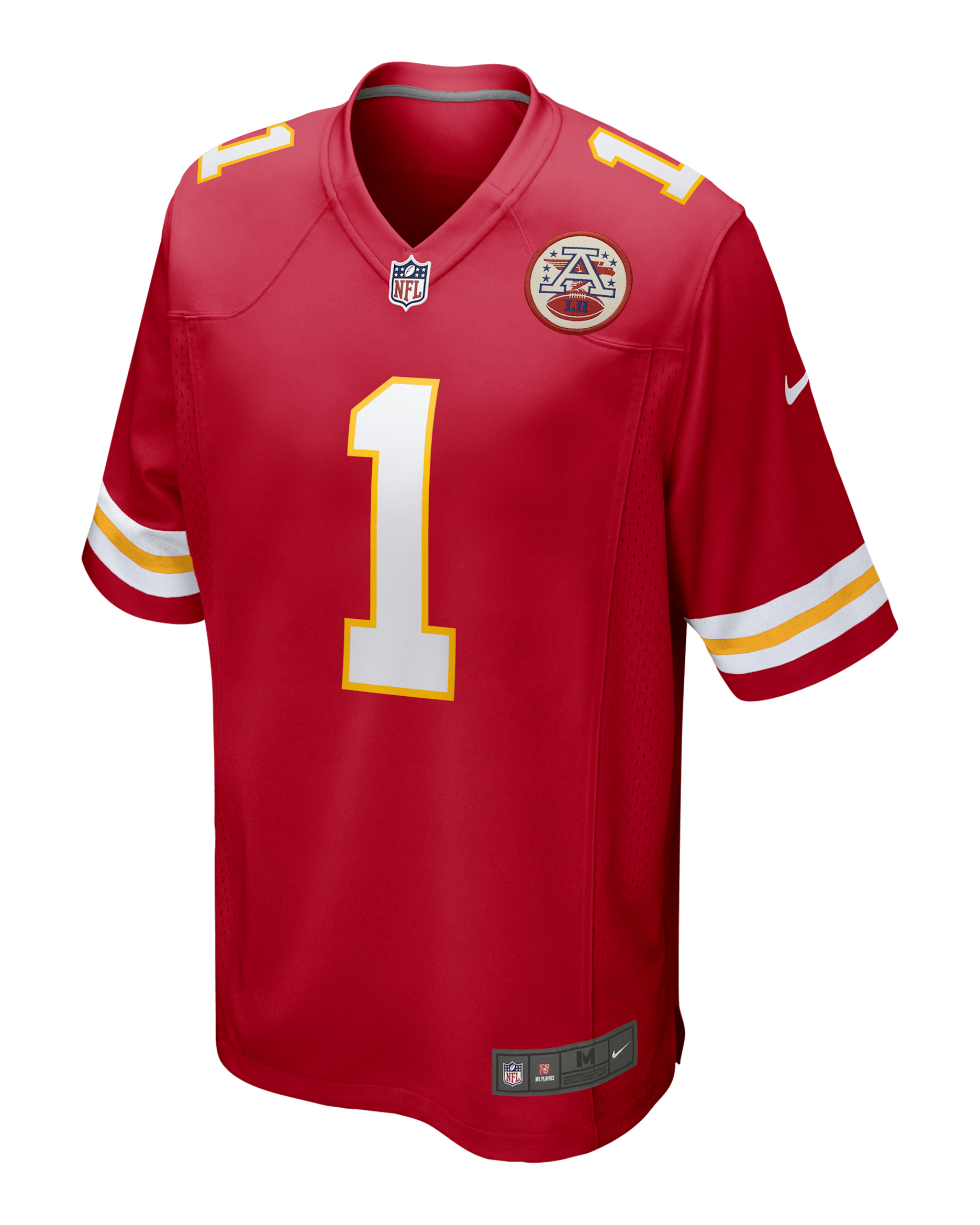 Xavier Worthy Kansas City Chiefs Men's Nike NFL Game Football Jersey - Red