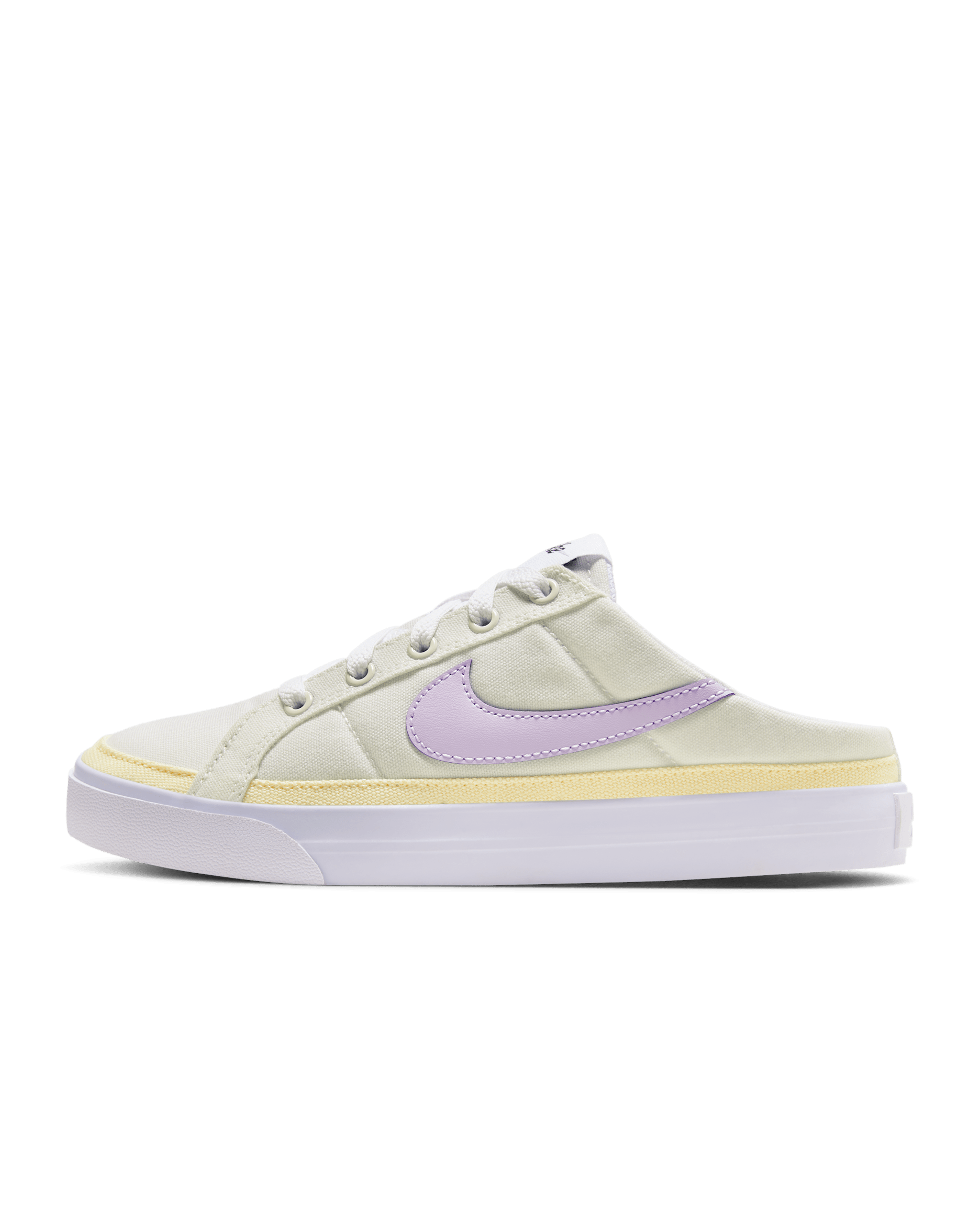 NikeCourt Legacy Women's Mules - Sail/White/Sundial/Violet Mist