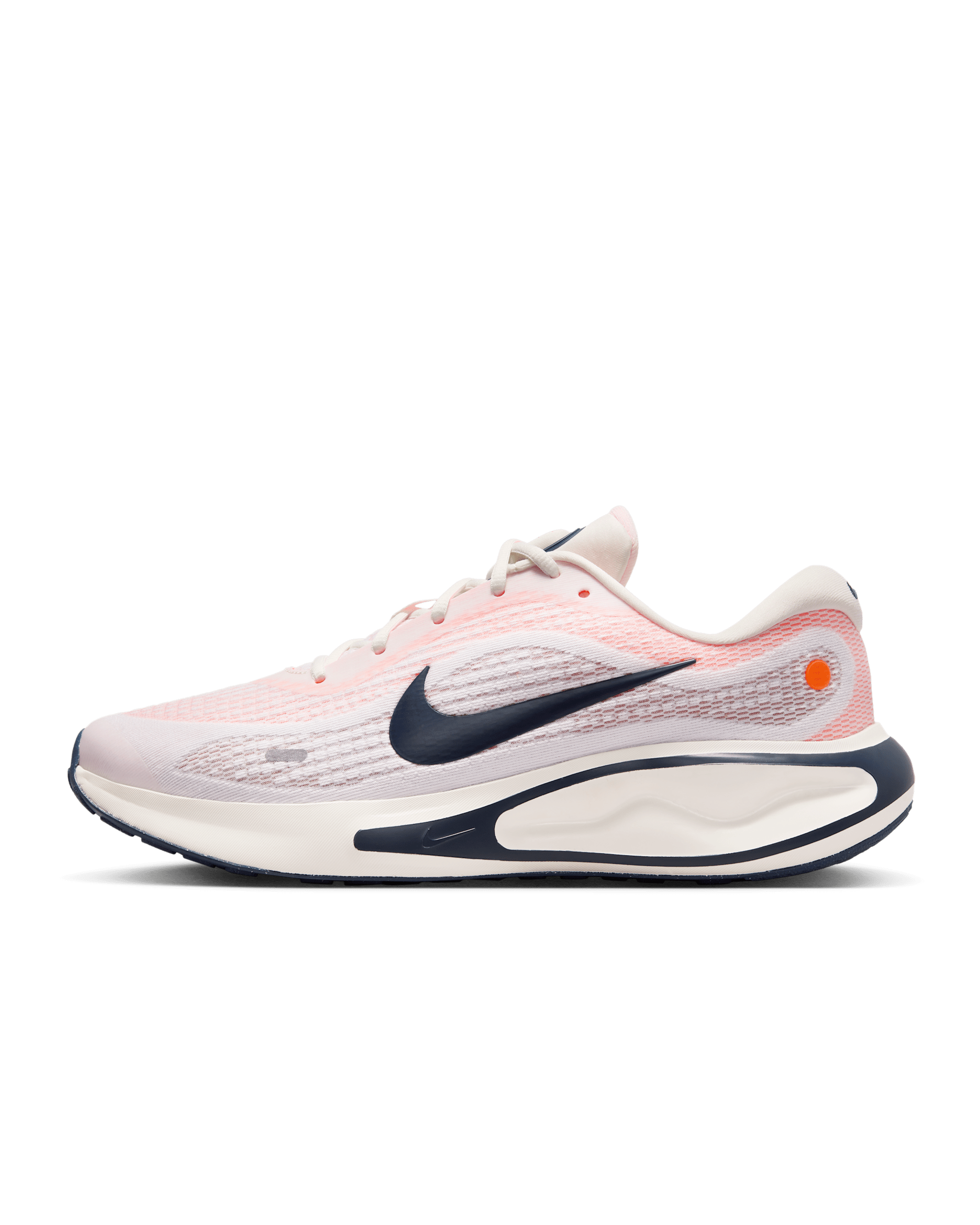 Nike Journey Run Men's Road Running Shoes - Sail/Total Orange/Burnt Sunrise/Thunder Blue