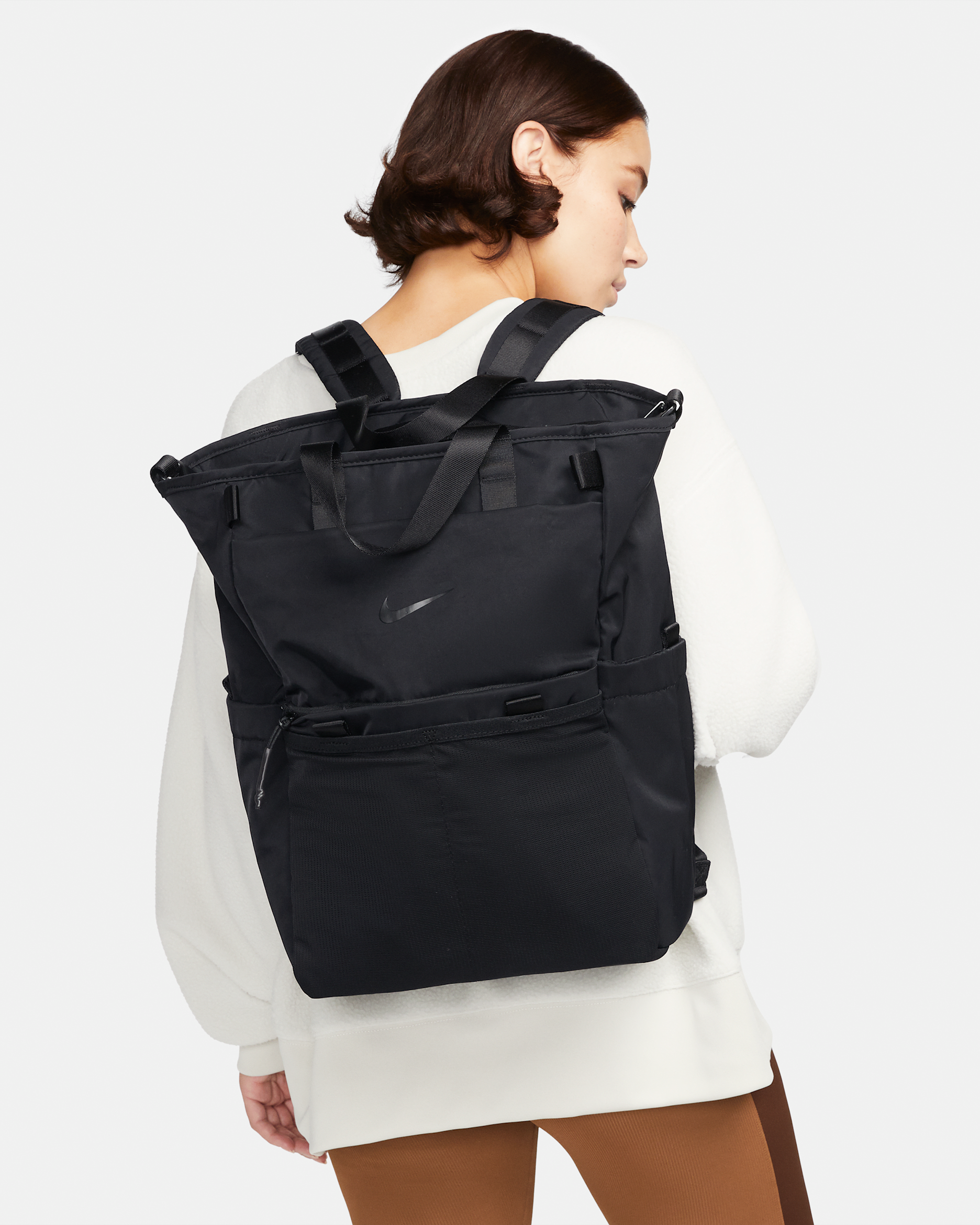 Nike (M) Convertible Diaper Bag (Maternity) (25L) - Black/Black/Black