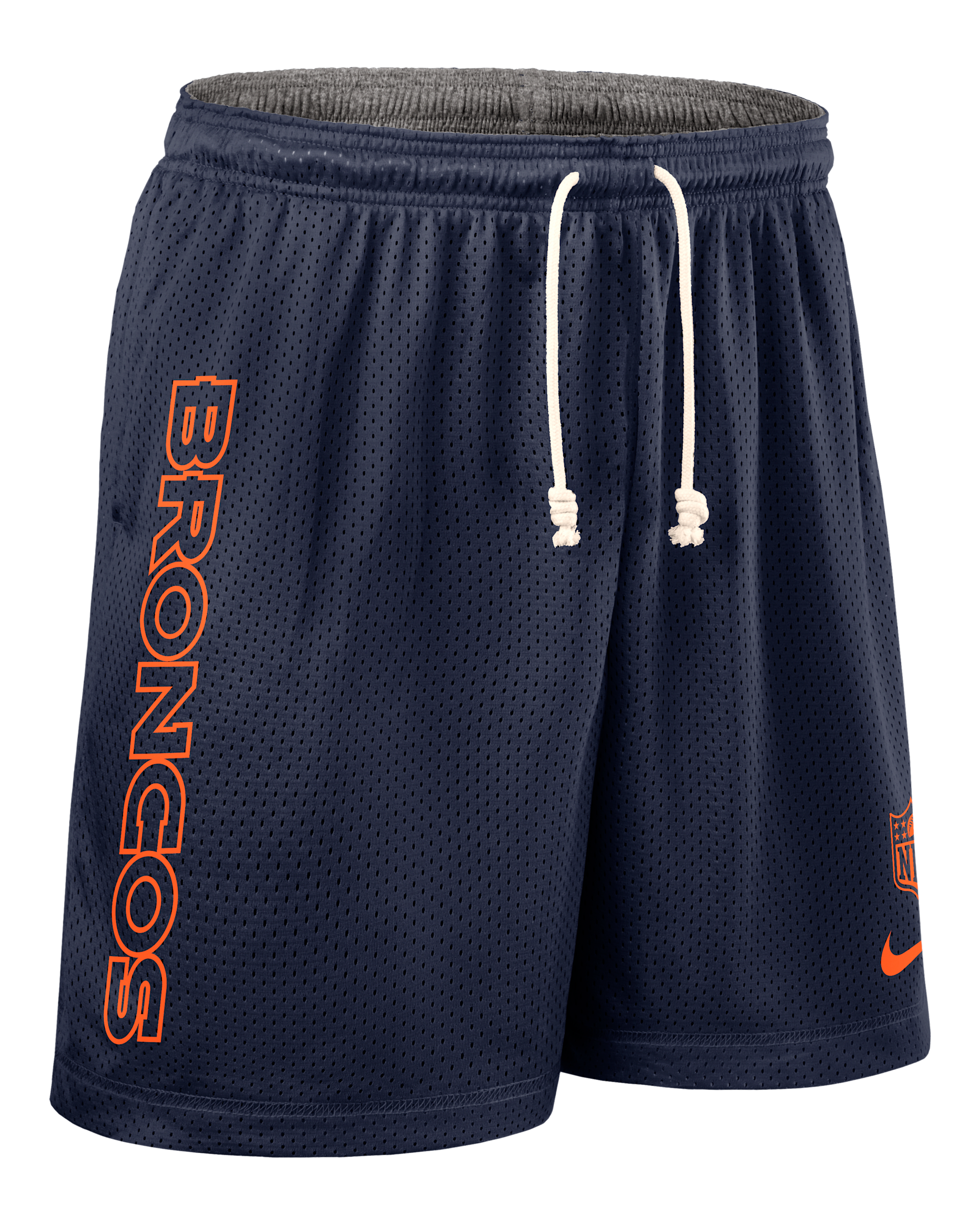 Denver Broncos Sideline Reversible Men’s Nike Dri-FIT NFL Shorts - Navy
