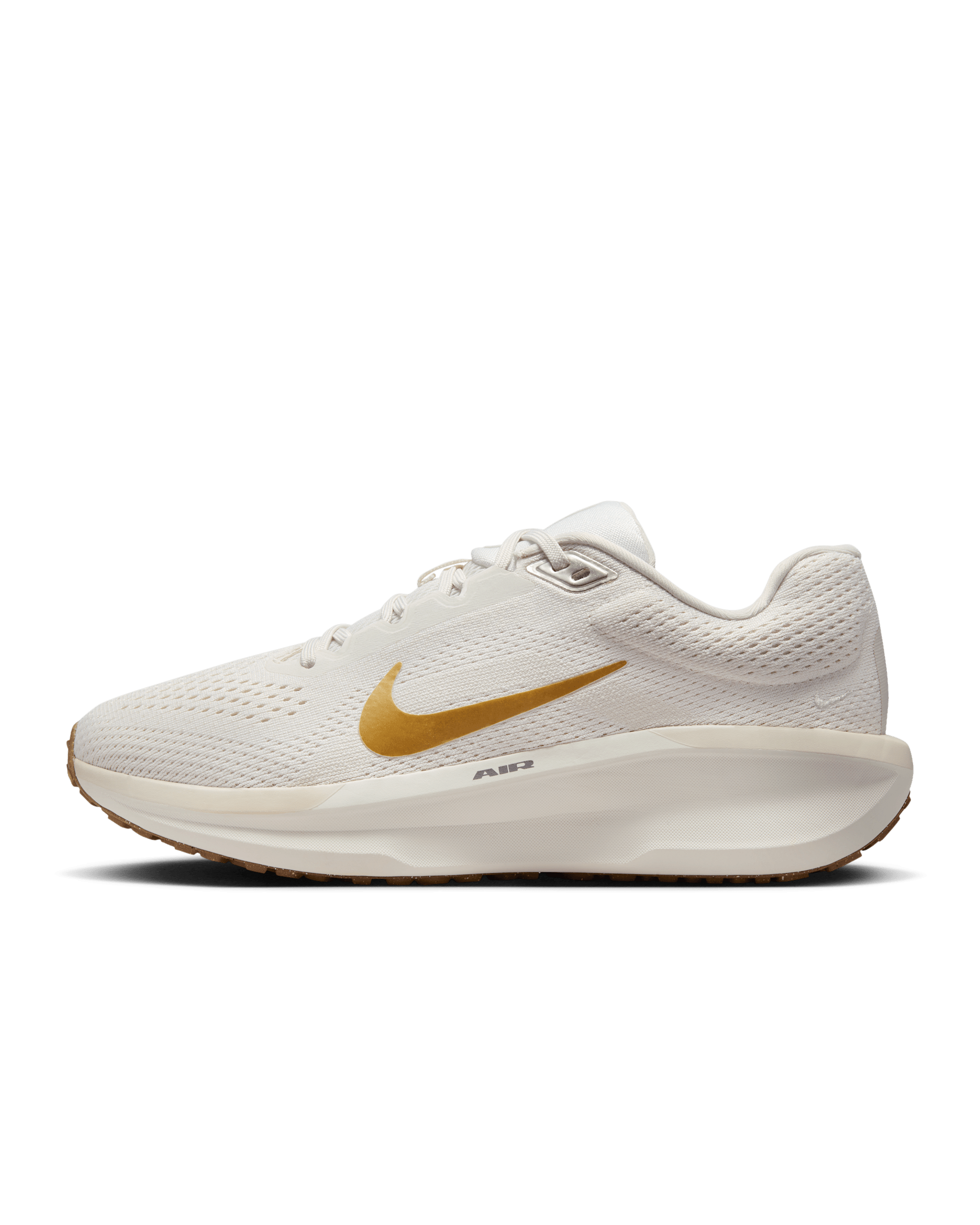 Nike Winflo 11 Women's Road Running Shoes - Phantom/Light Orewood Brown/Coconut Milk/Metallic Gold