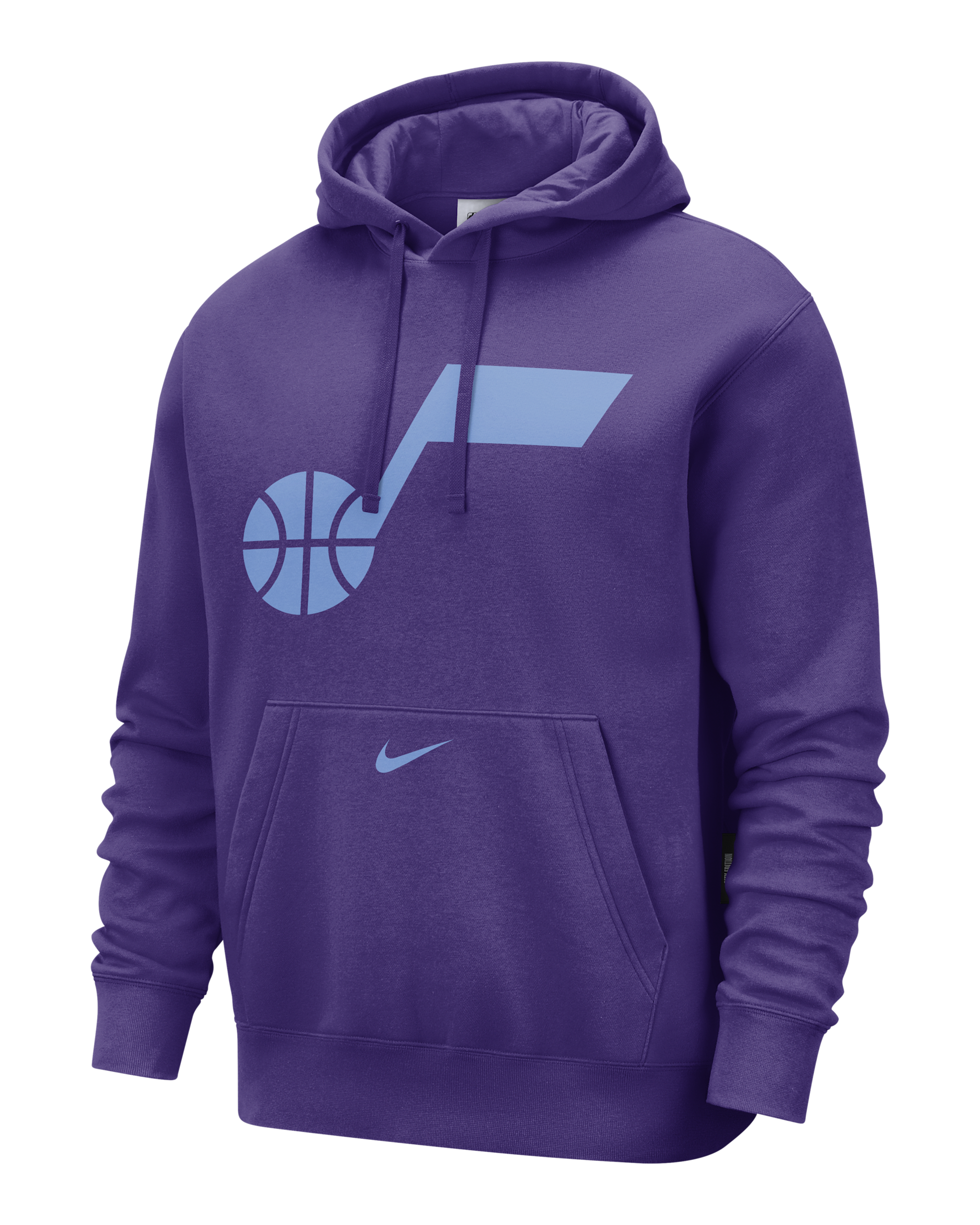 Utah Jazz Club City Edition Men's Nike NBA Fleece Pullover Hoodie - Field Purple