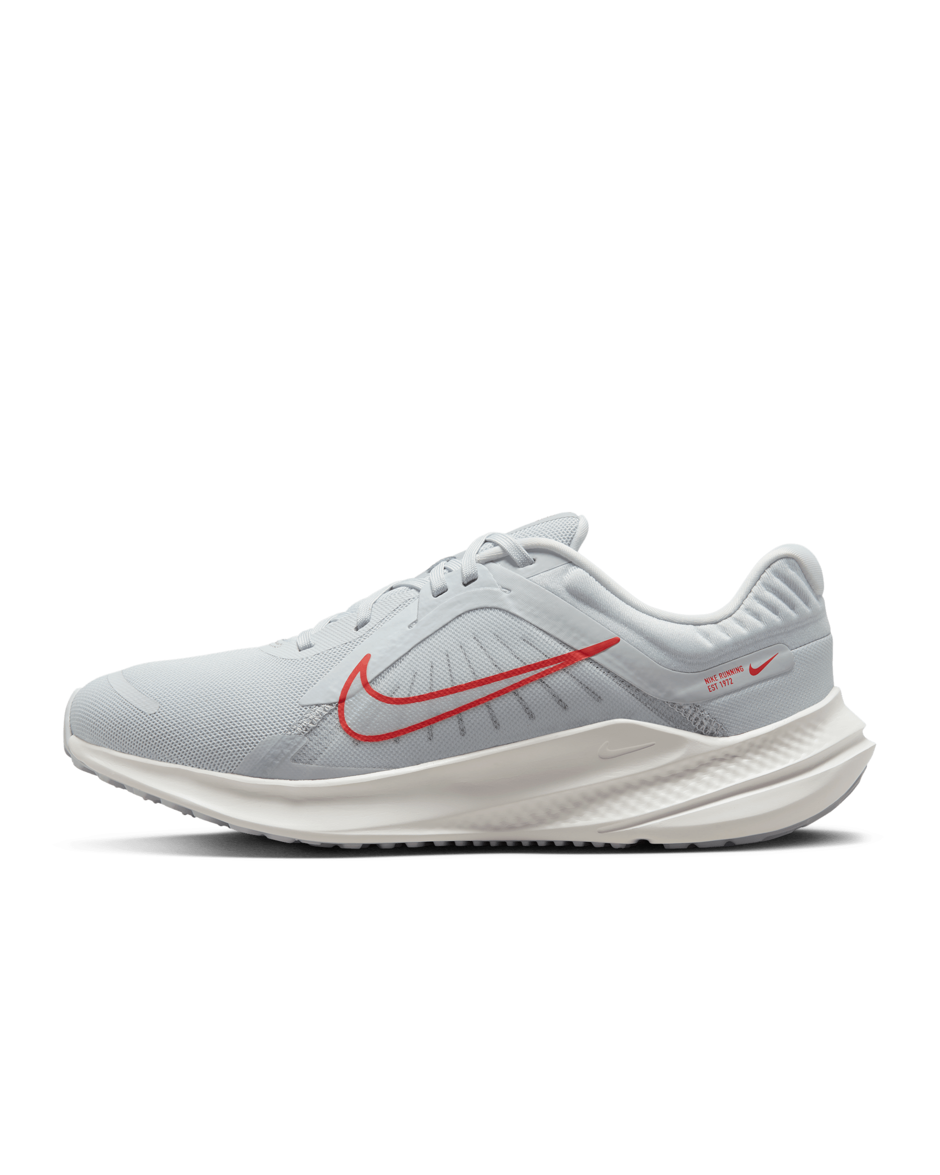 Nike Quest 5 Women's Road Running Shoes - Pure Platinum/Wolf Grey/Summit White/Light Crimson
