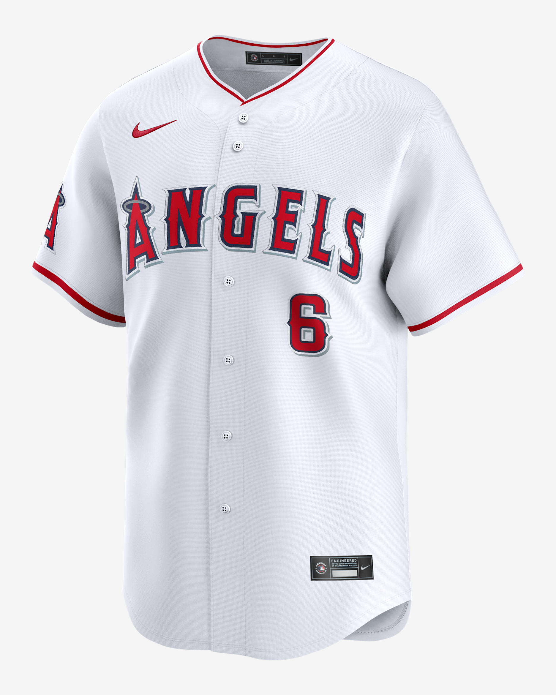 Jersey Nike Dri-FIT ADV de la MLB Limited para hombre Anthony Rendon Los Angeles Angels - Blanco